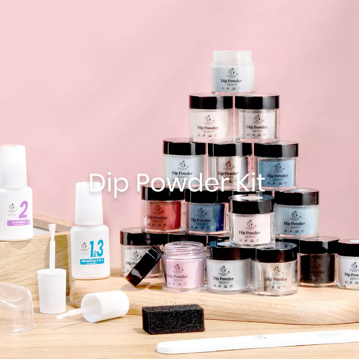 Dip Powder Nail Kit - Quick dip and up to 6 weeks chip-free!