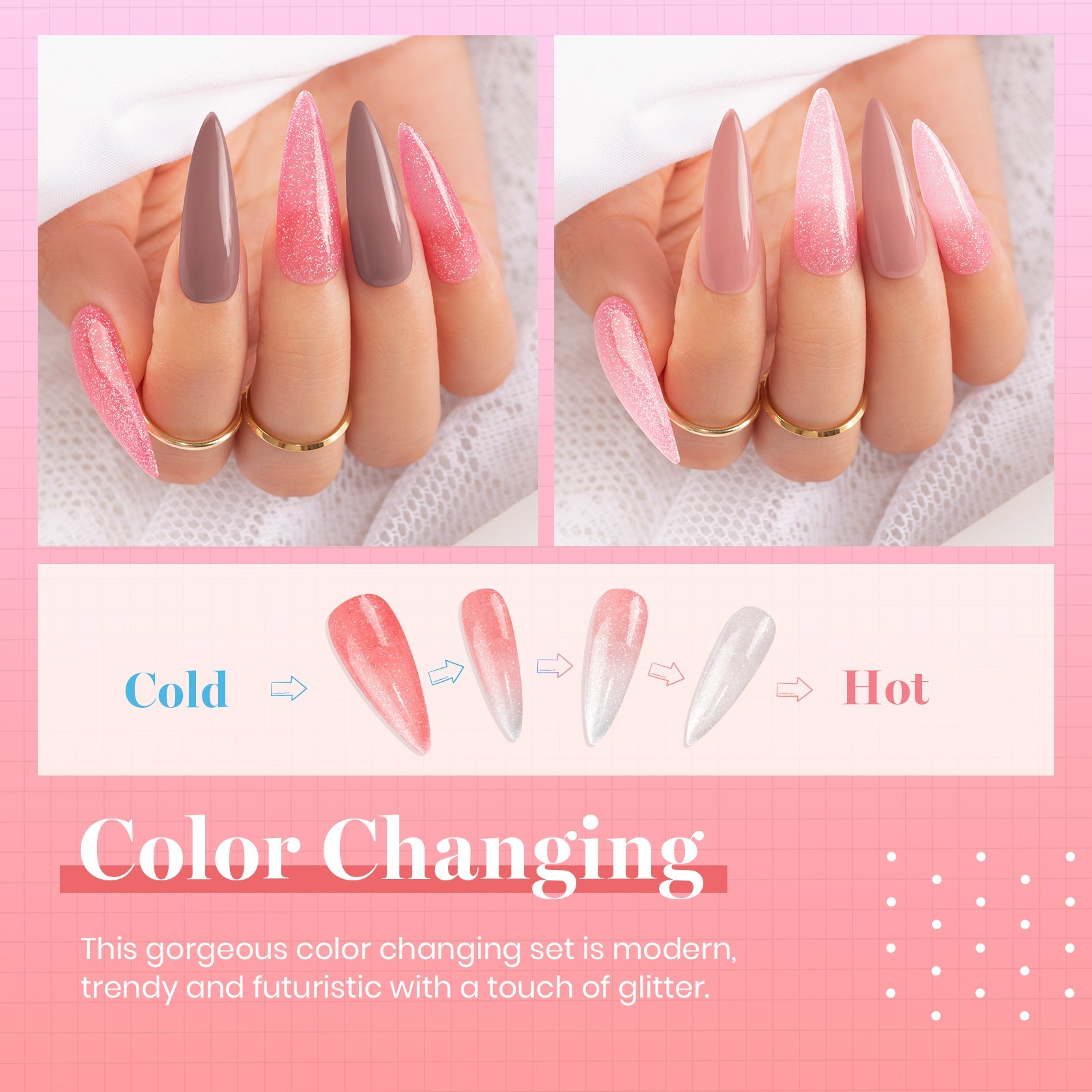 Color Changing | Gel Polish 6 Colors Set