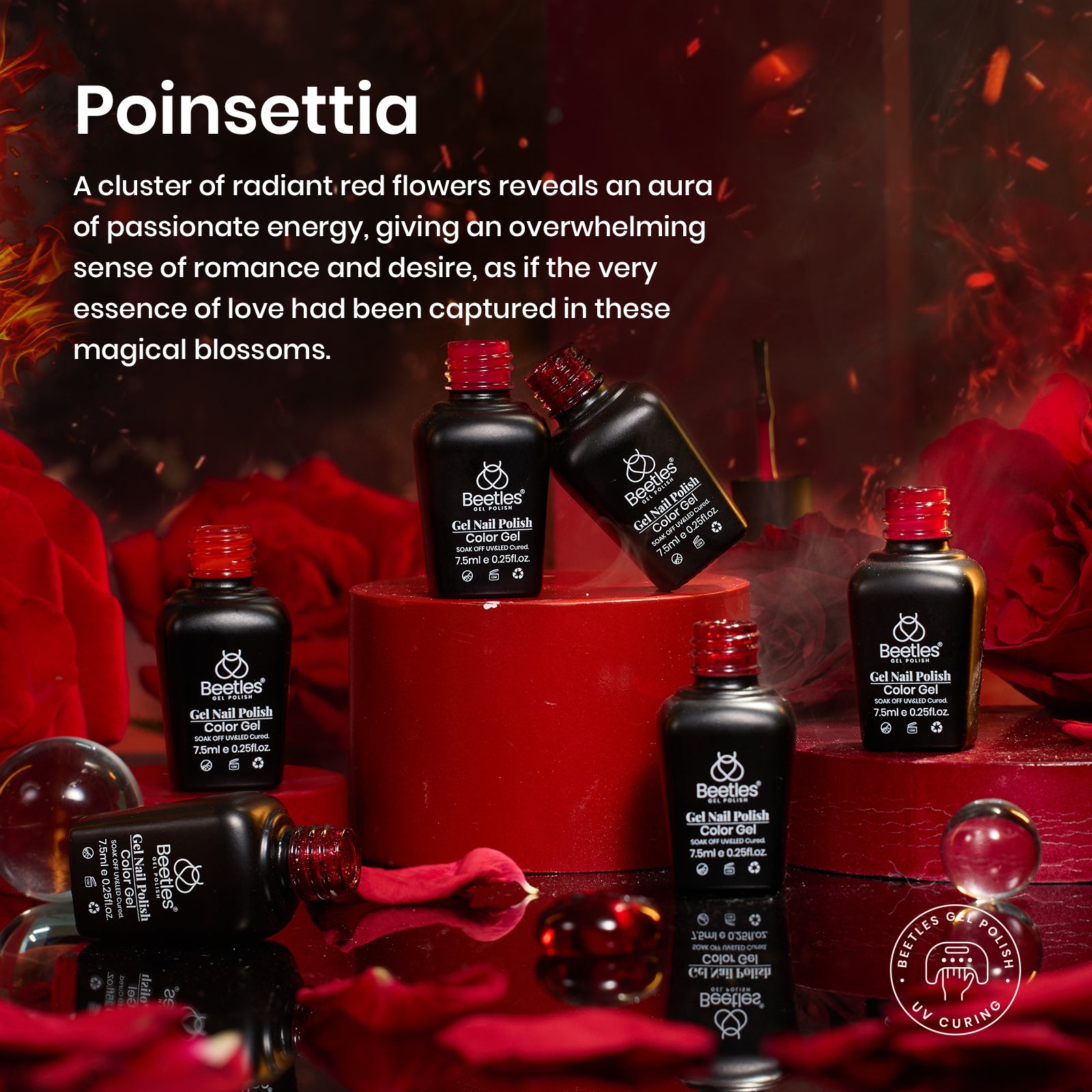 Poinsettia Love| 6 Colors Gel Polish Set