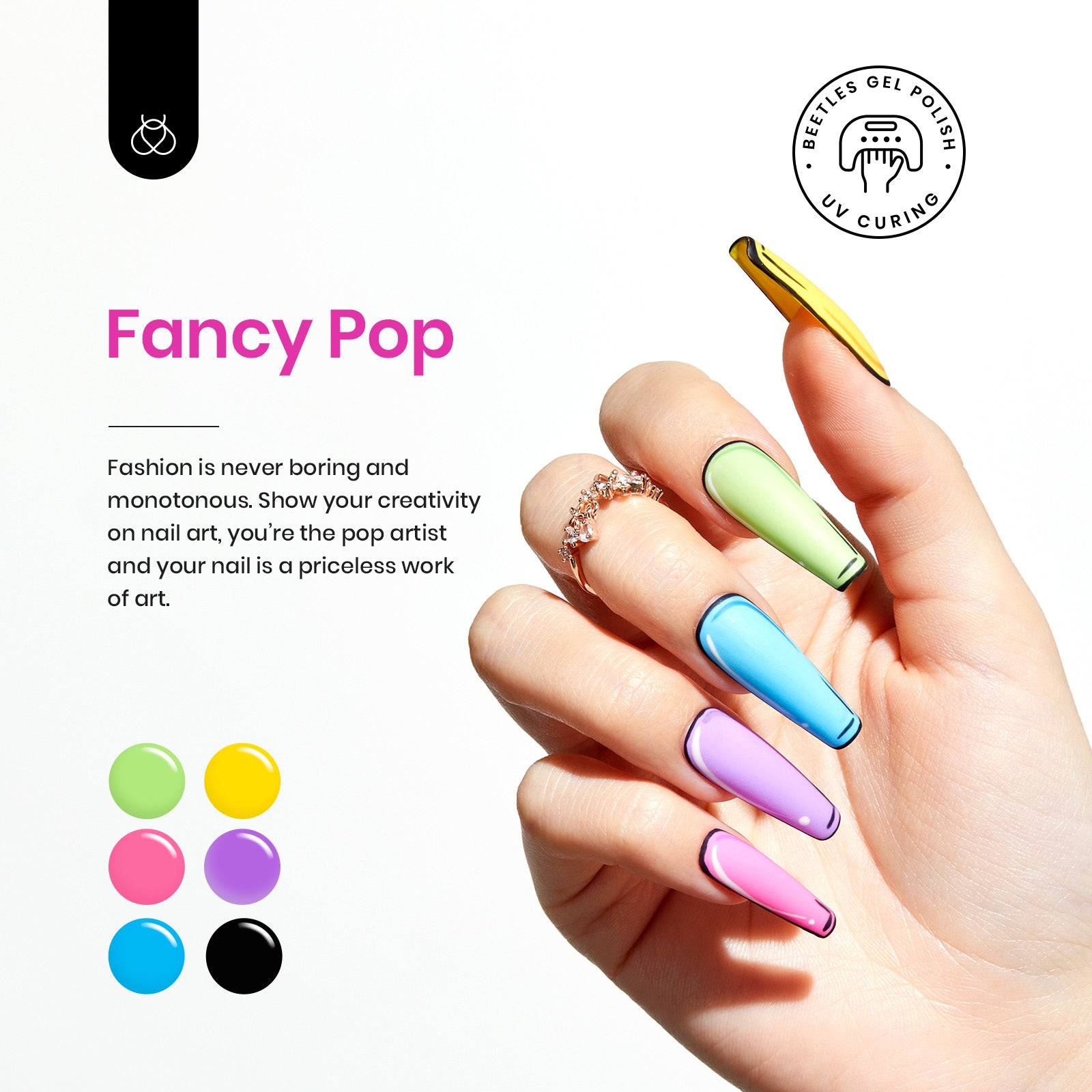 Fancy Pop - 20 Colors Gel Nail Polish Set