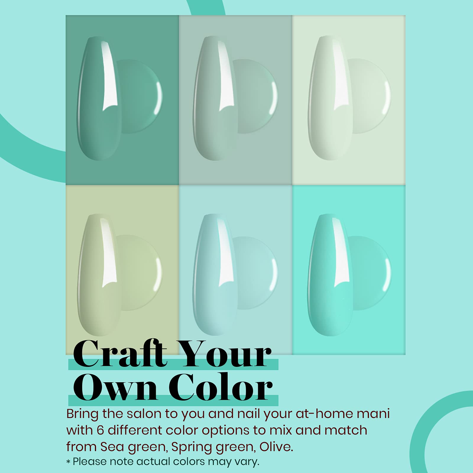 Mermaid's Tear | Gel Polish 6 Colors Set