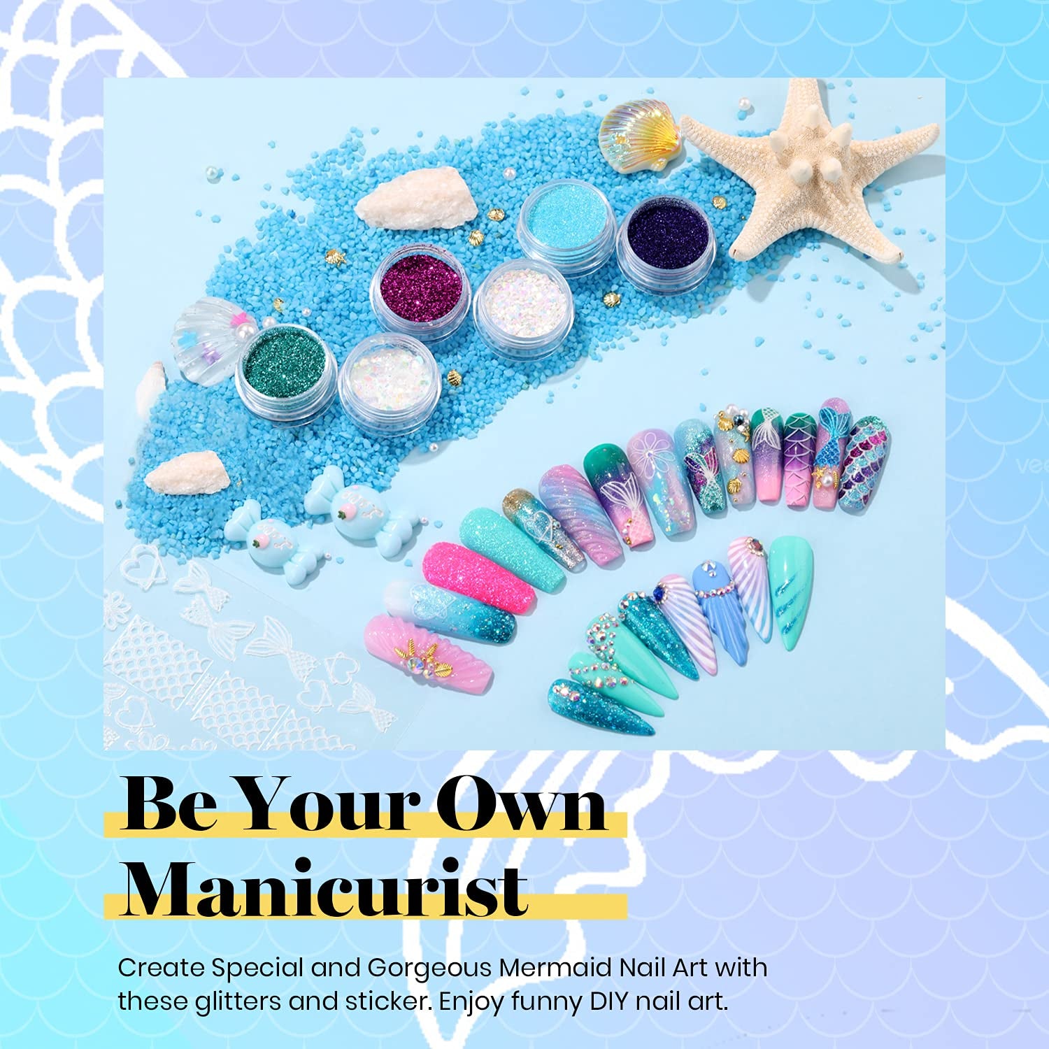 Mermaid Mantra - 5ml/Each Gel Colors