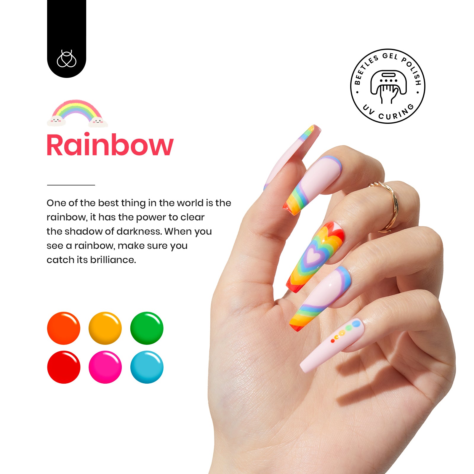 Beetles Gel Nail Polish Set 20 Colors with 3Pcs Base Top Coat Rainbow Collection 2023 Summer Pastel Bright Neon Red Green Blue Solid Sparkle Glitter Manicure Gel Polish Kit for Girls Women