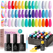 Unicorn - 20 Gel Colors Set with Top and Base Coat (5ml/Each)