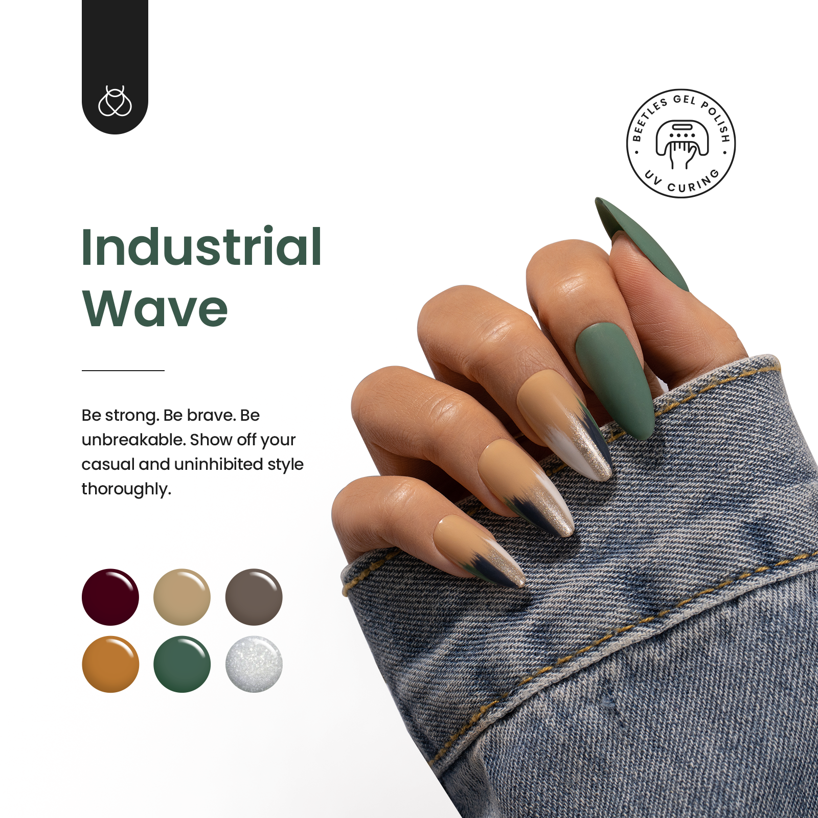 Industrial Wave - 5ml/Each Gel Colors