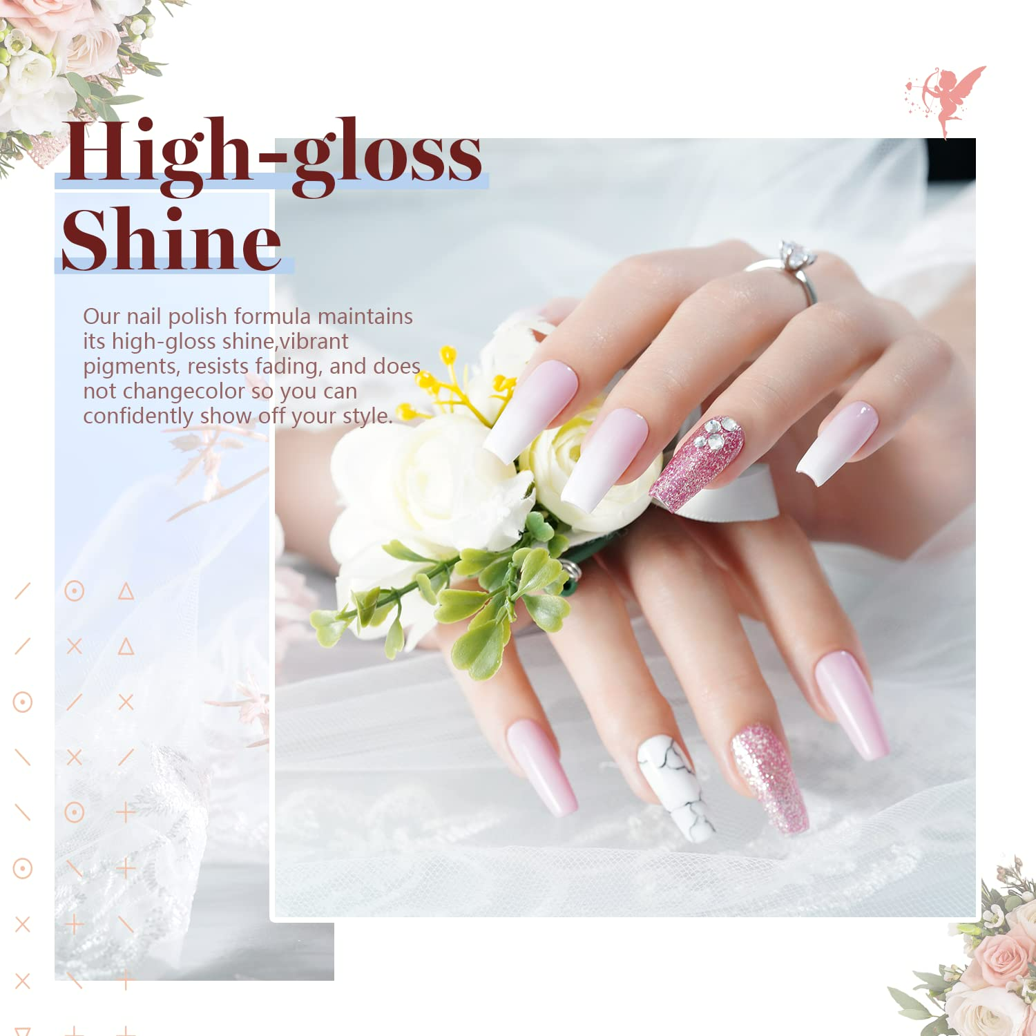 Romantic Wedding | Gel Polish 6 Colors Set