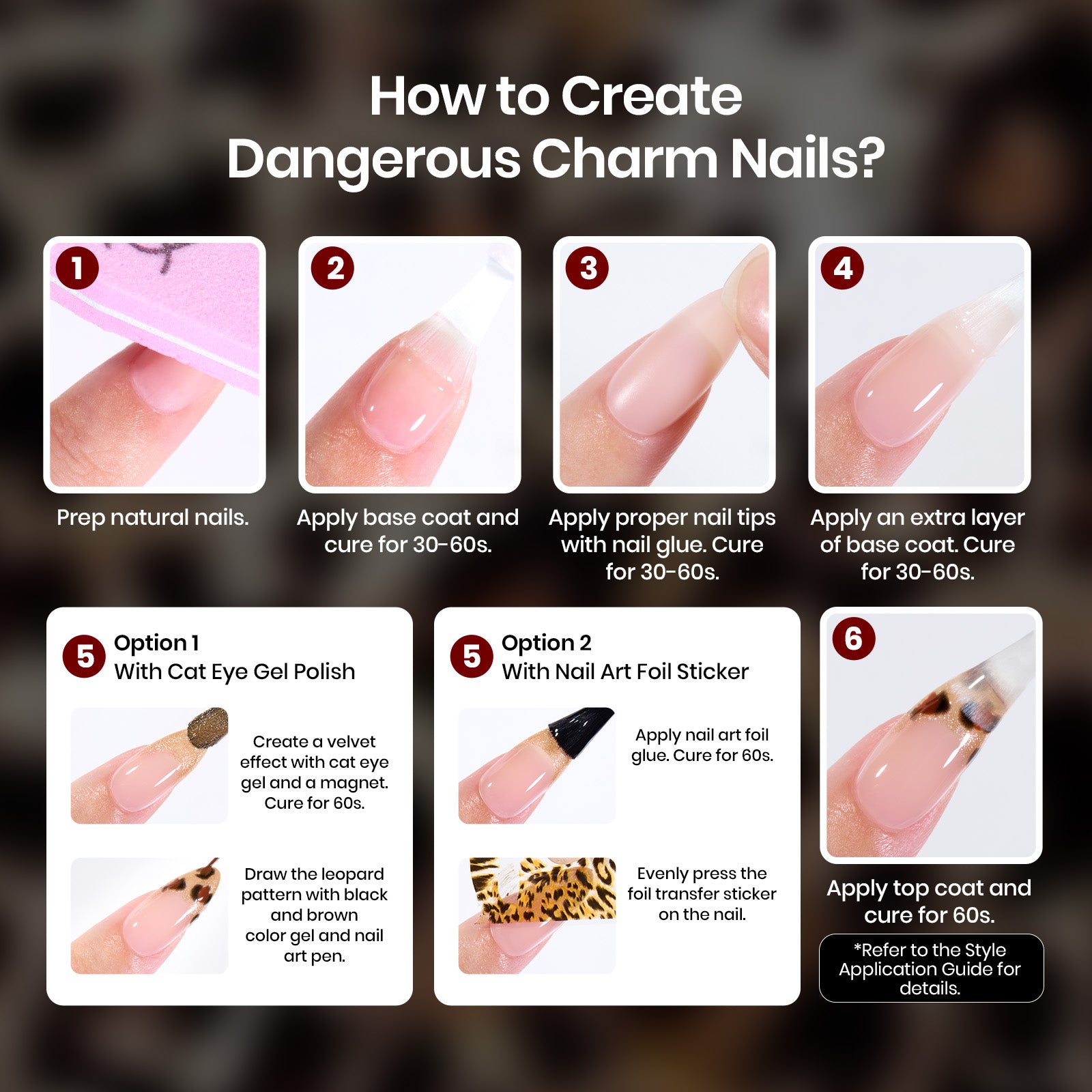 Dangerous Charm | 2 Colors with All-Inclusive Nail Art Essentials Kits