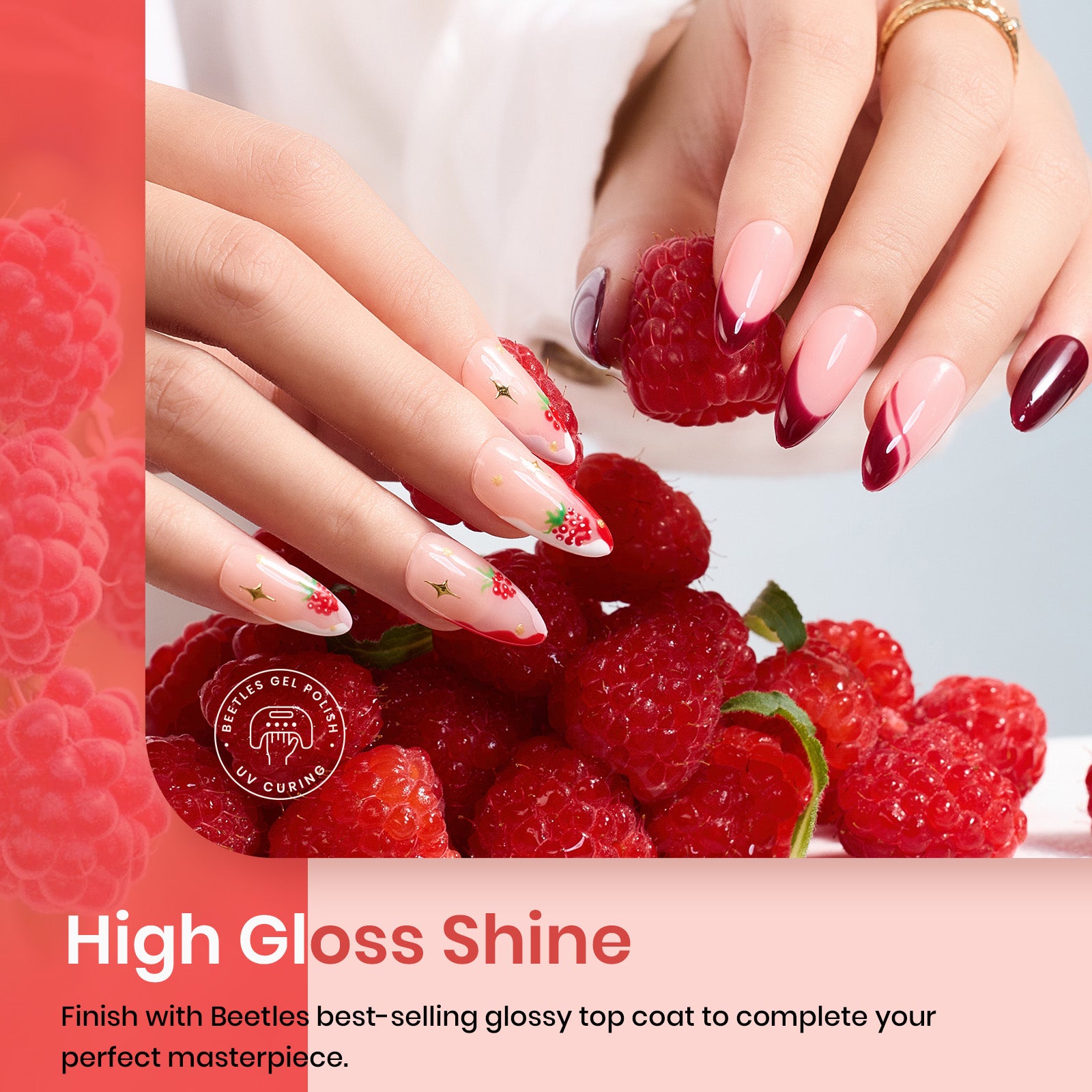 Raspberry Sorbet | 6 Colors Gel Polish Set