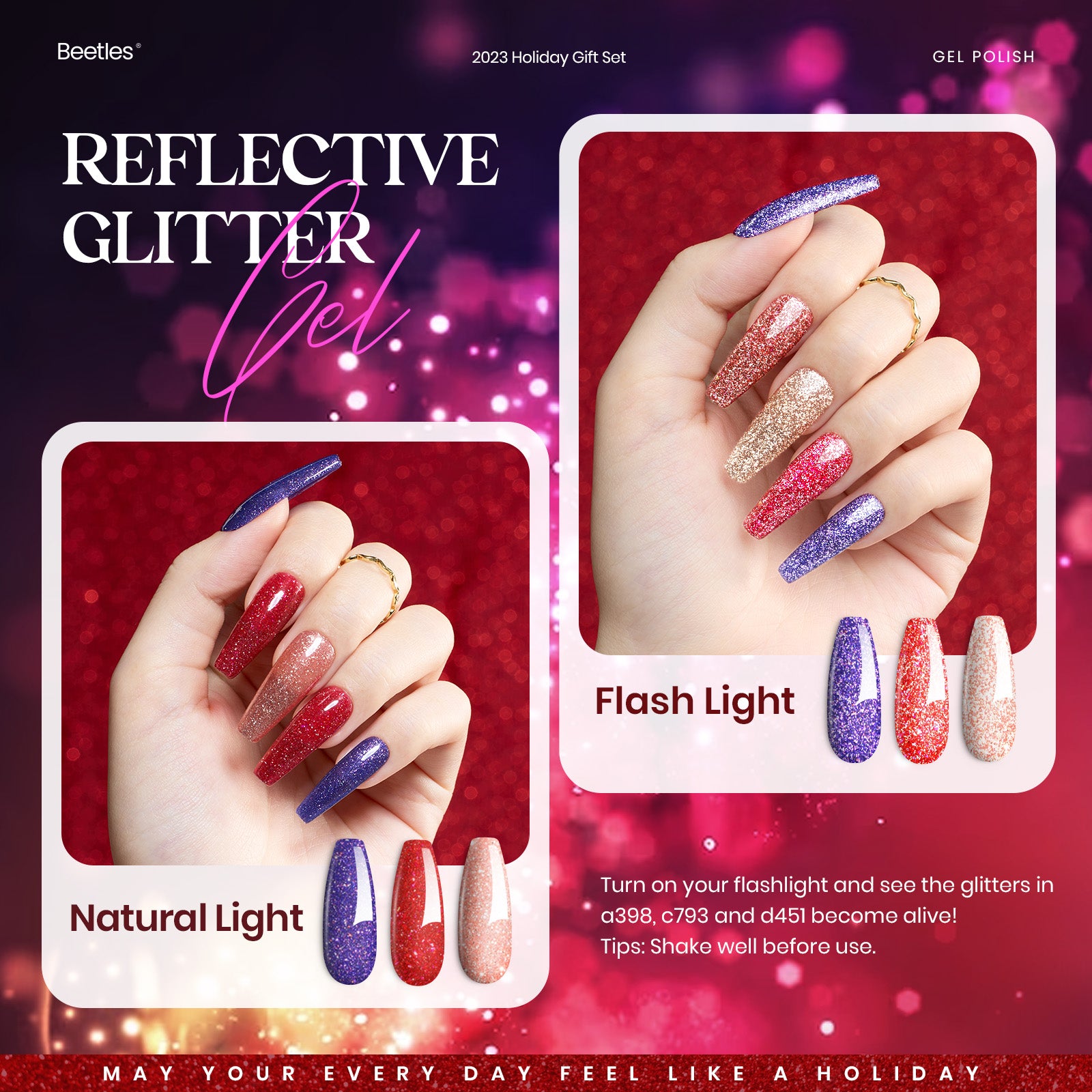 [ PRE SALE ]  Holiday - 36 Colors Gel Nail Polish Christmas Gift Set