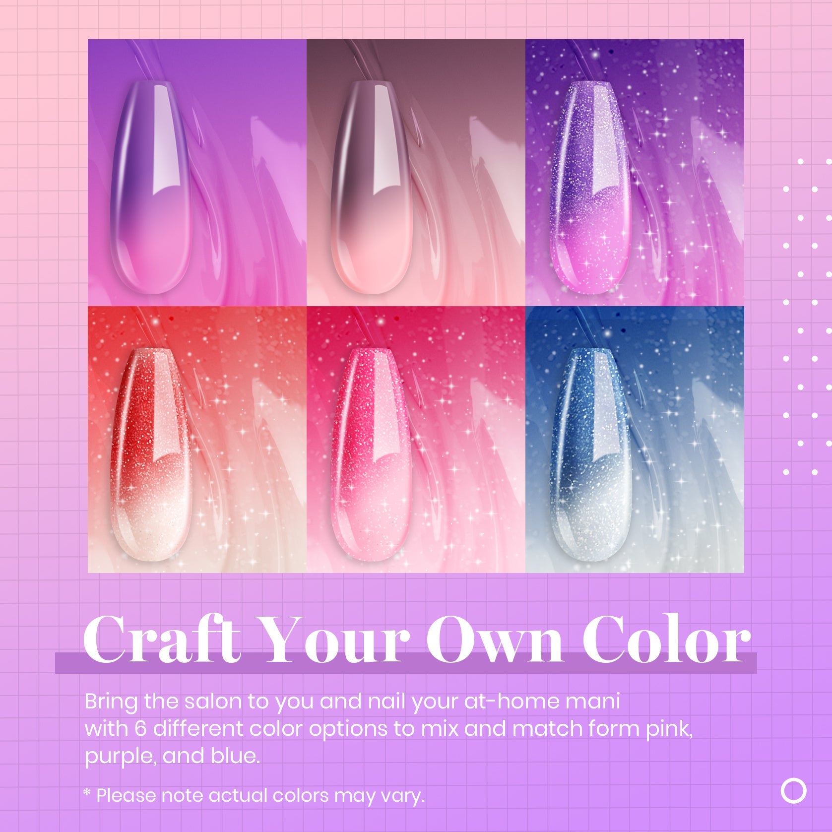 Color Changing | Gel Polish 6 Colors Set