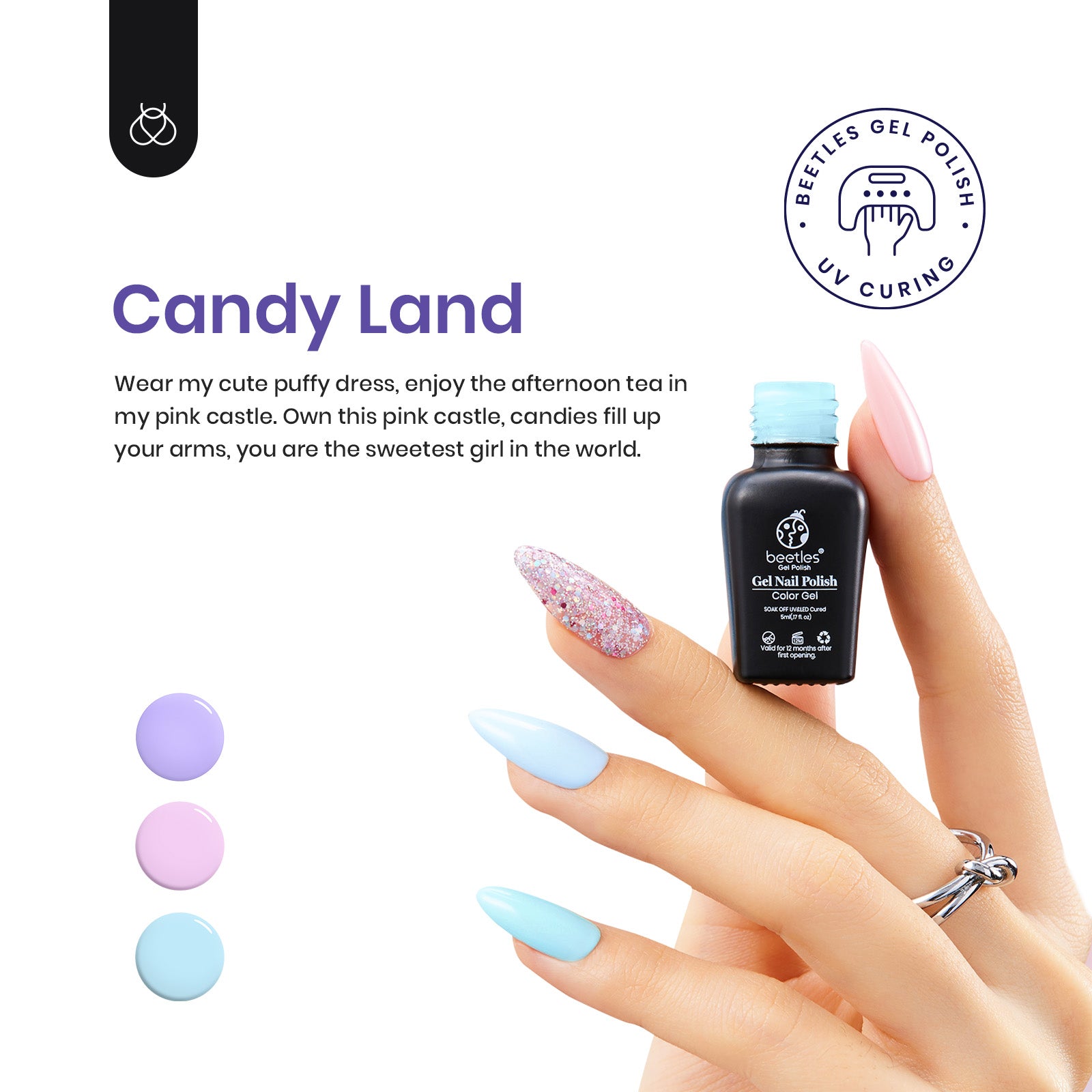 Candy Land | Gel Polish 6 Colors Set