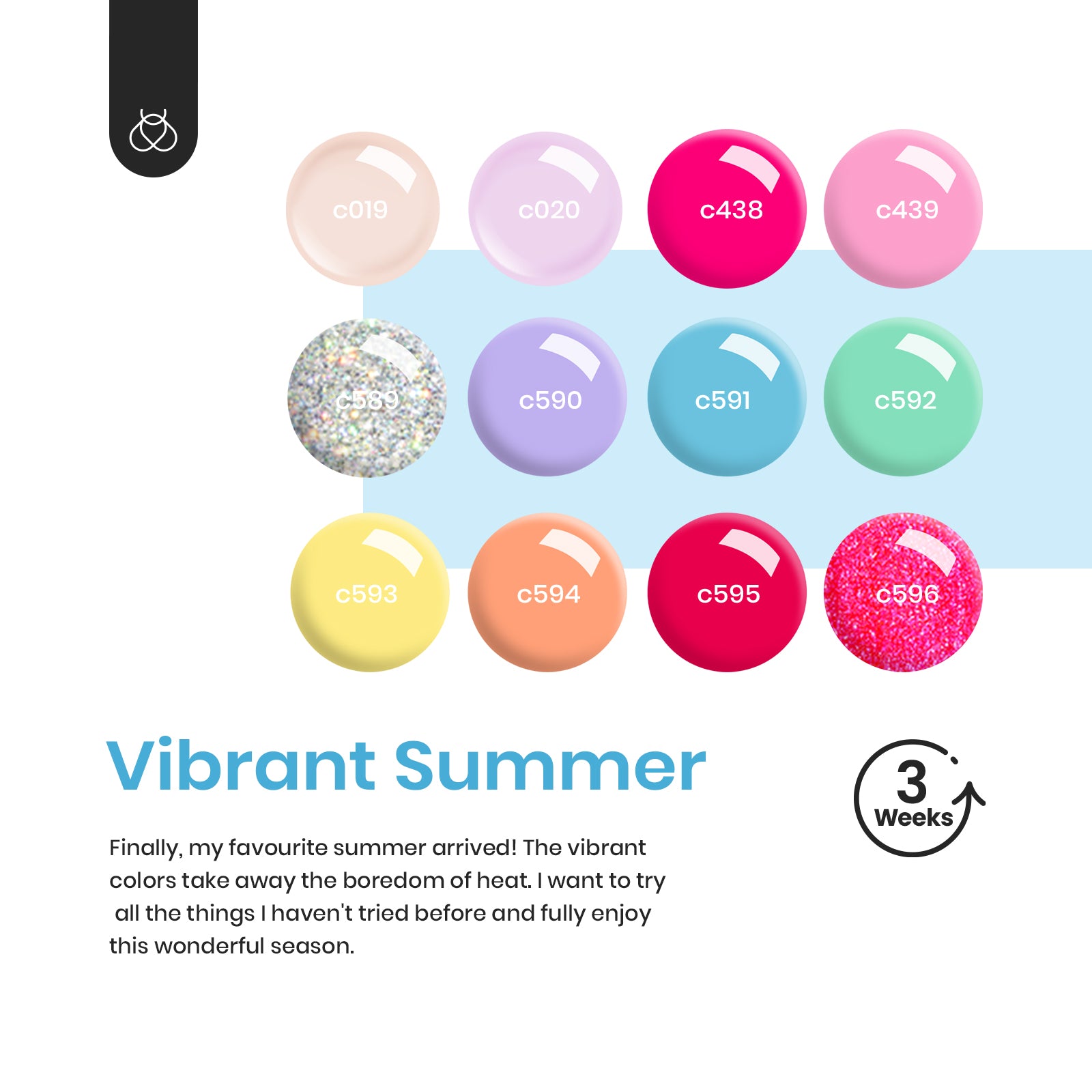 Vibrant Summer - All-in-one Nails Starter Kit 