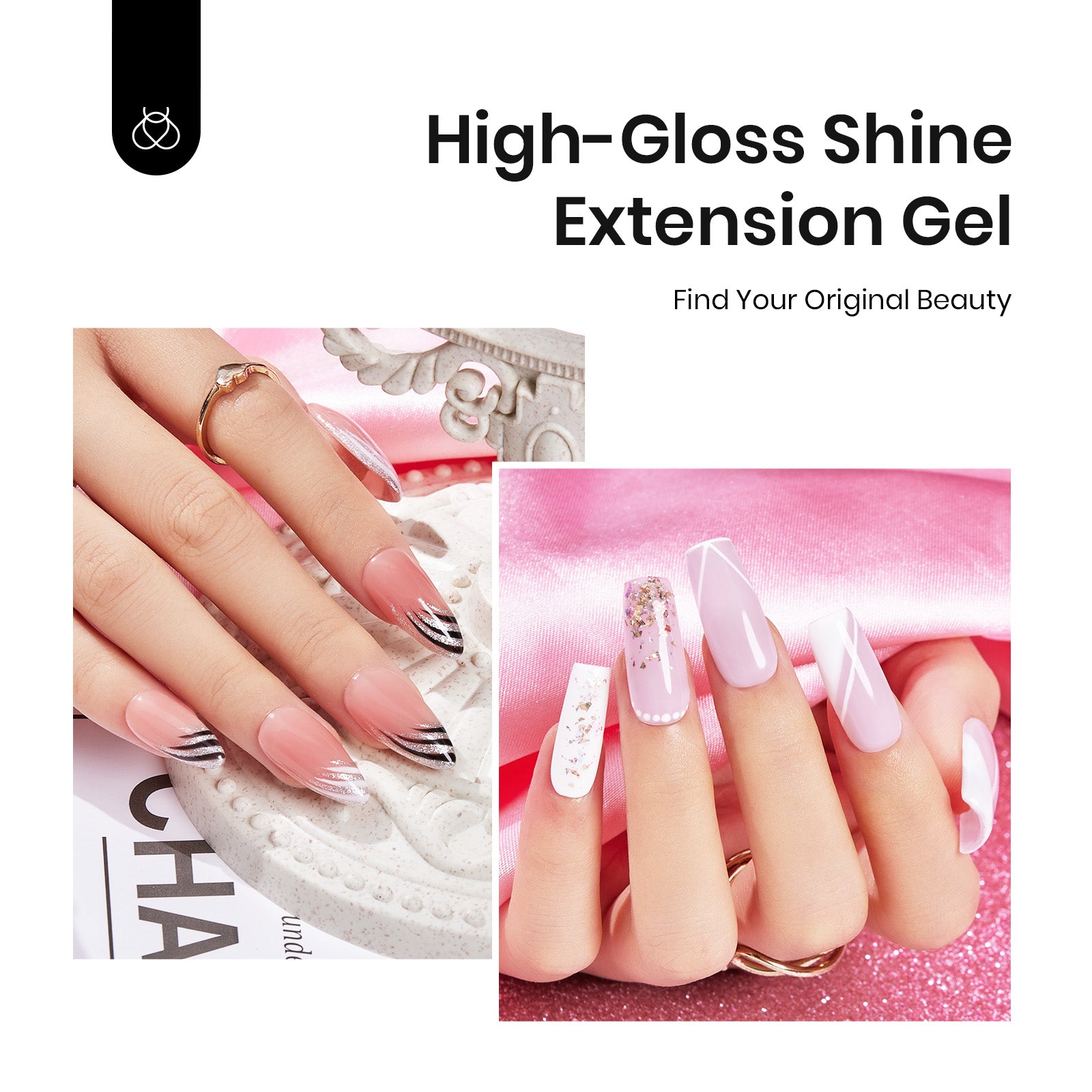 Multicolor - Poly Nail Extension Kit 