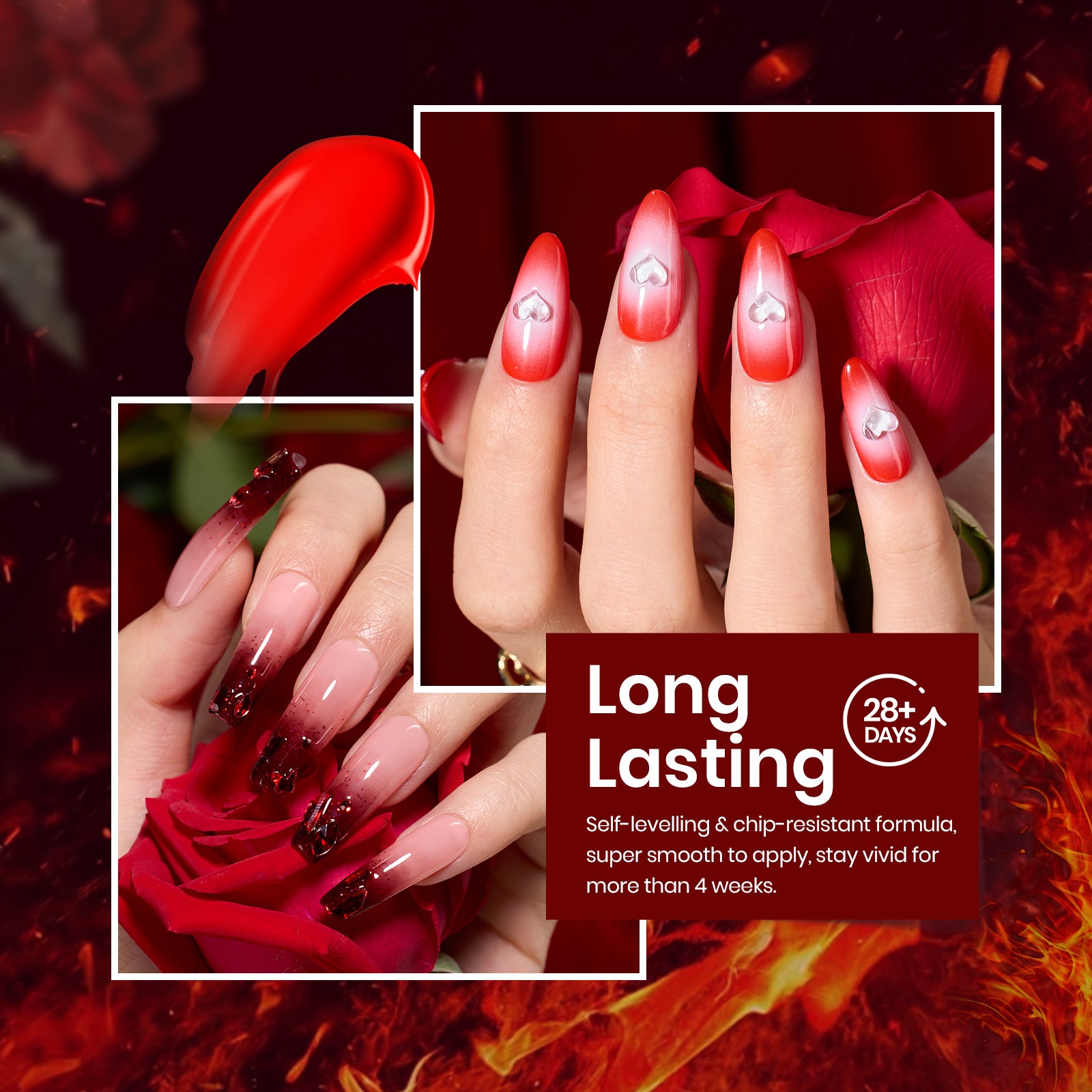 Poinsettia Love| 6 Colors Gel Polish Set