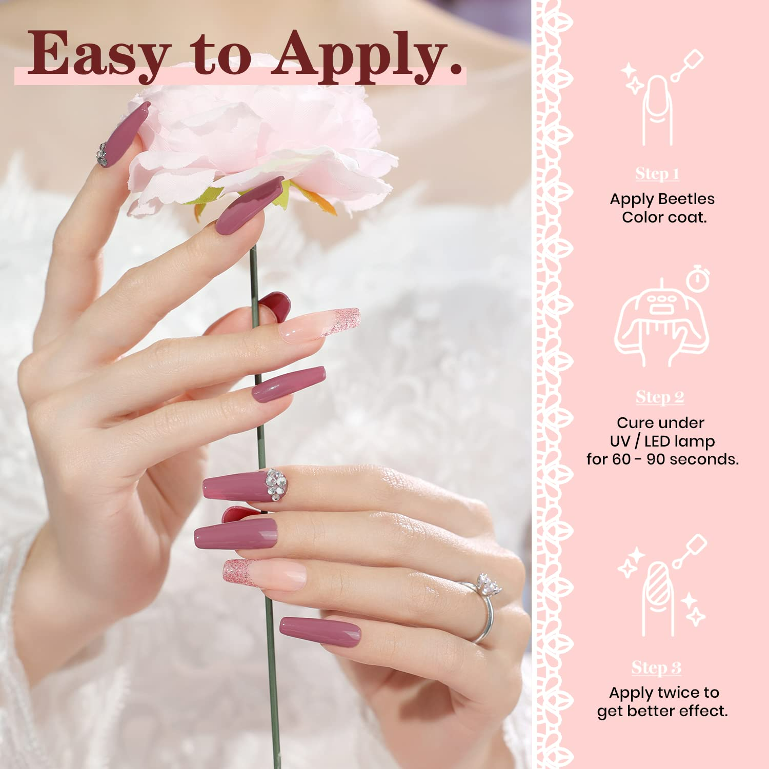 Romantic Wedding | Gel Polish 6 Colors Set