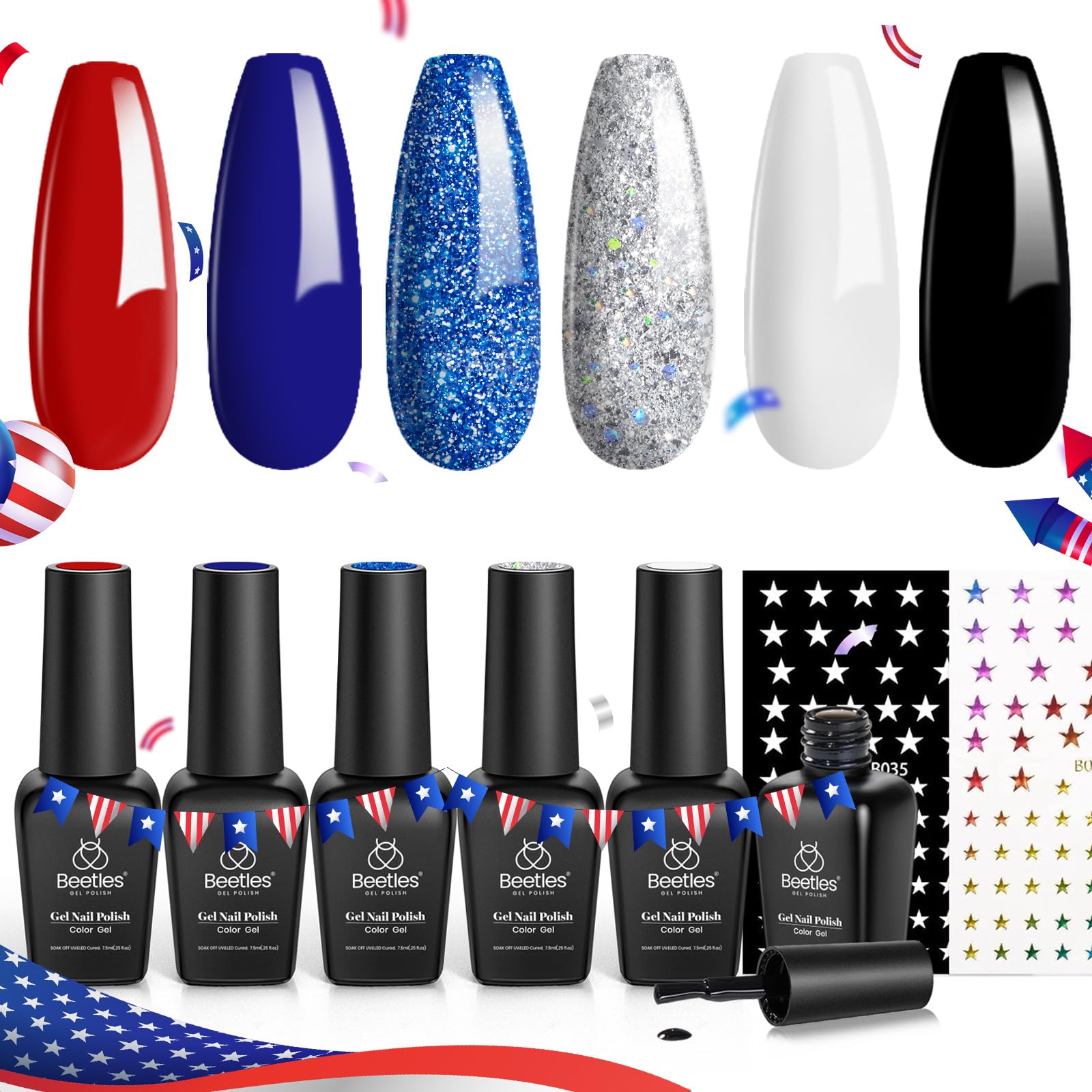 Firework Gala | 6 Colors Gel Polish Set