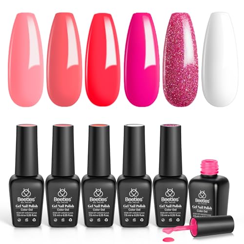 Pink Flamingo | 6 Colors Gel Polish Set