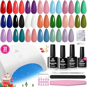 Colorful Dreamscape Starter Kit: Nail Art Gels, Tools & Accessories