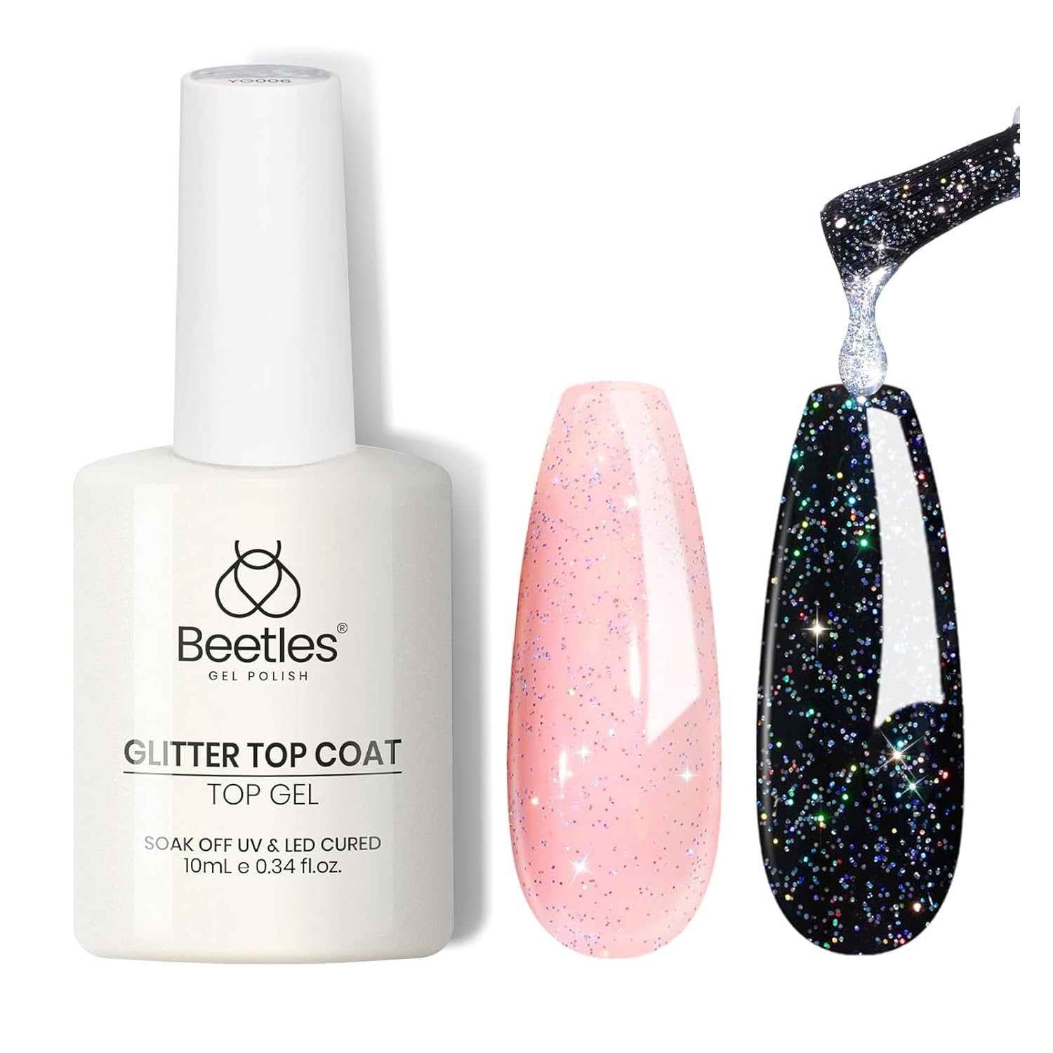 Beetles Glitter Top Coat| 10ML