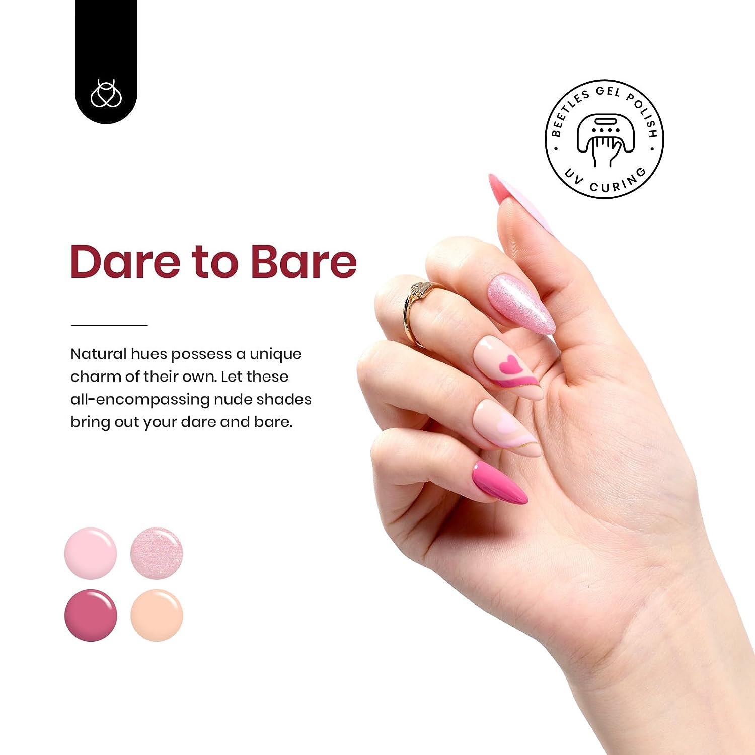 Dare to Bare - 20 Gel Colors Set with Top and Base Coat (5ml/Each)