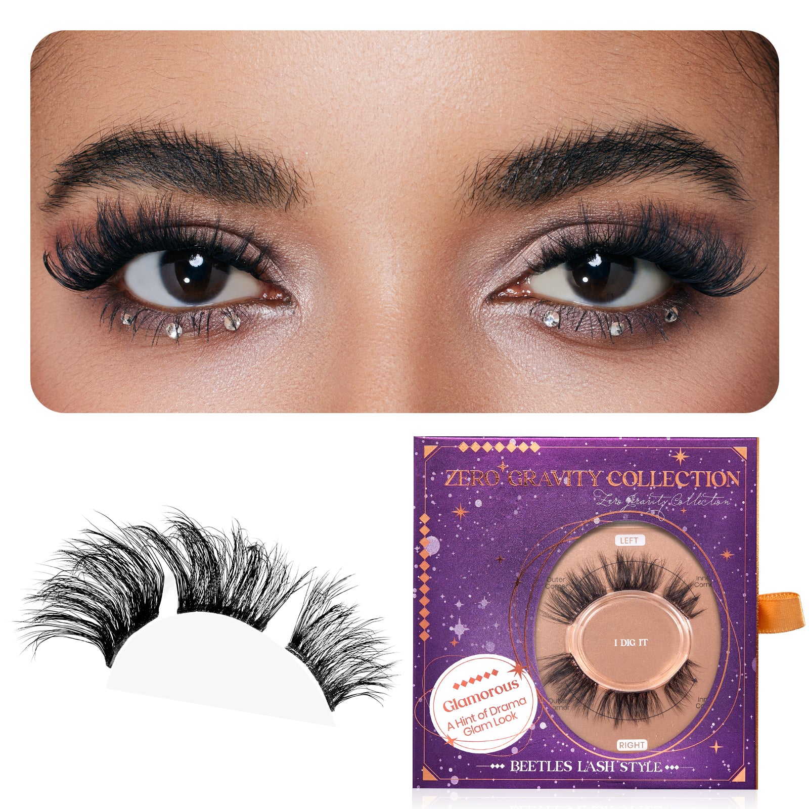 False Eyelash| Zero Gravity Collection 1 Pair