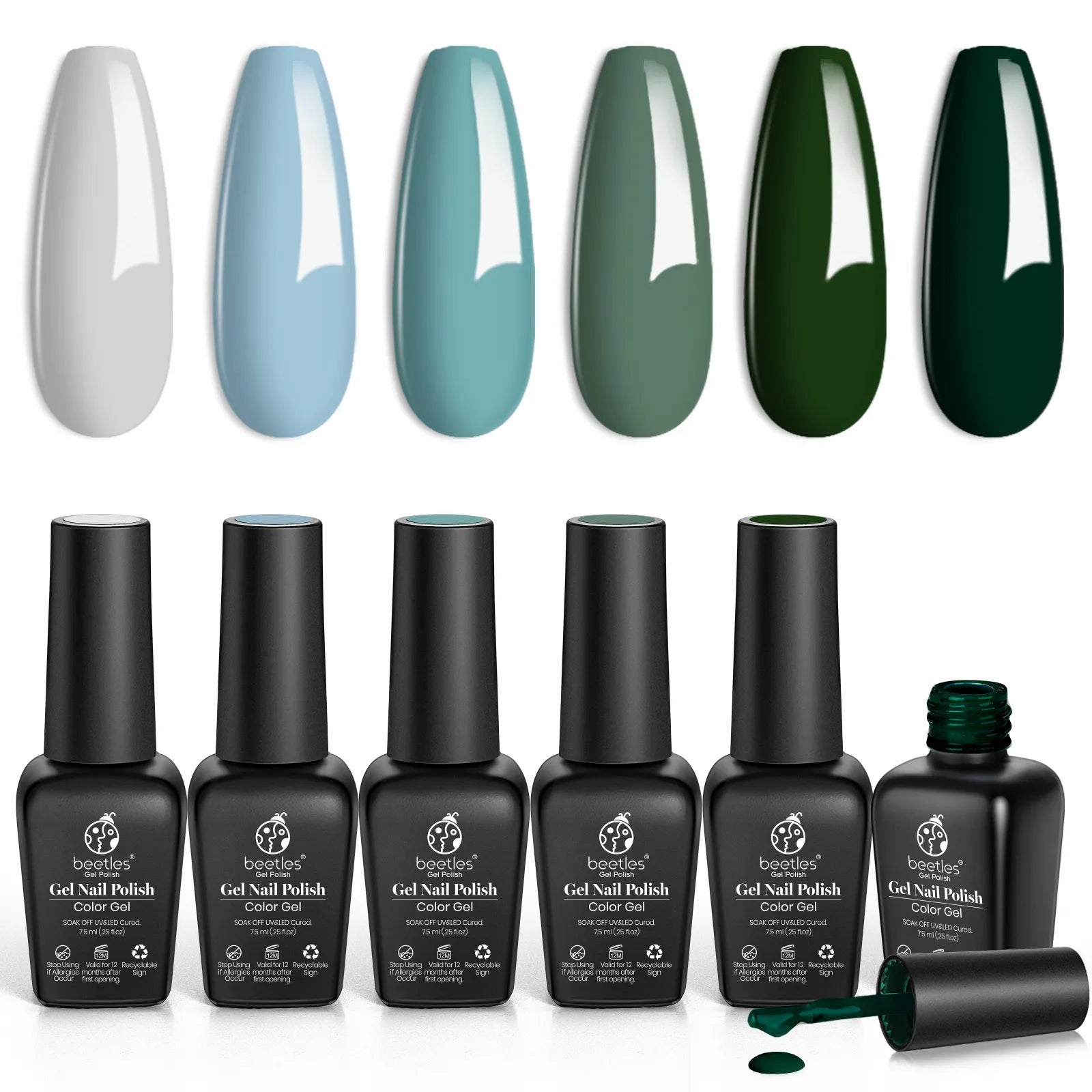 Misty Forest | 6 Colors Gel Polish Set