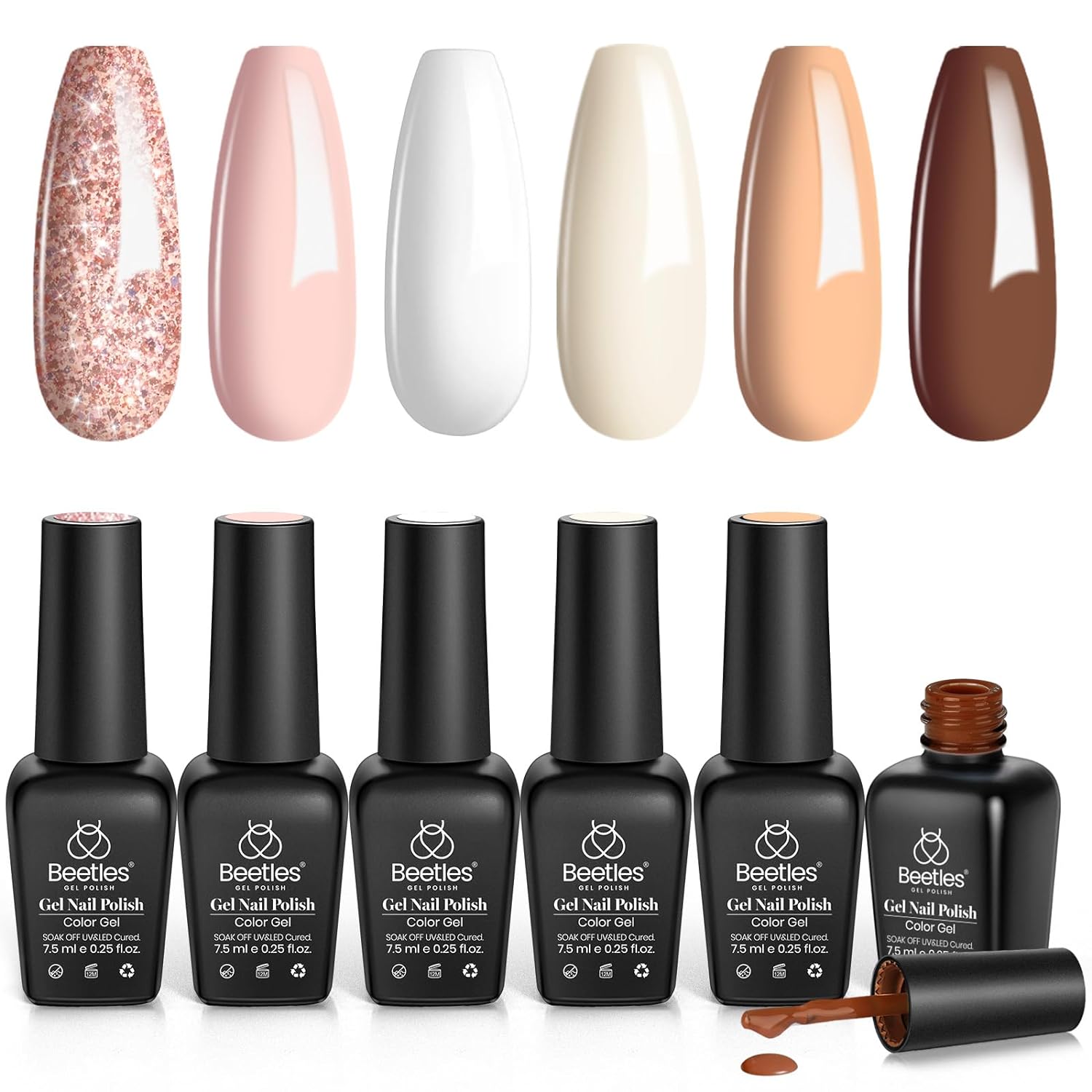 Tender Elegance | 6 Colors Gel Polish Set