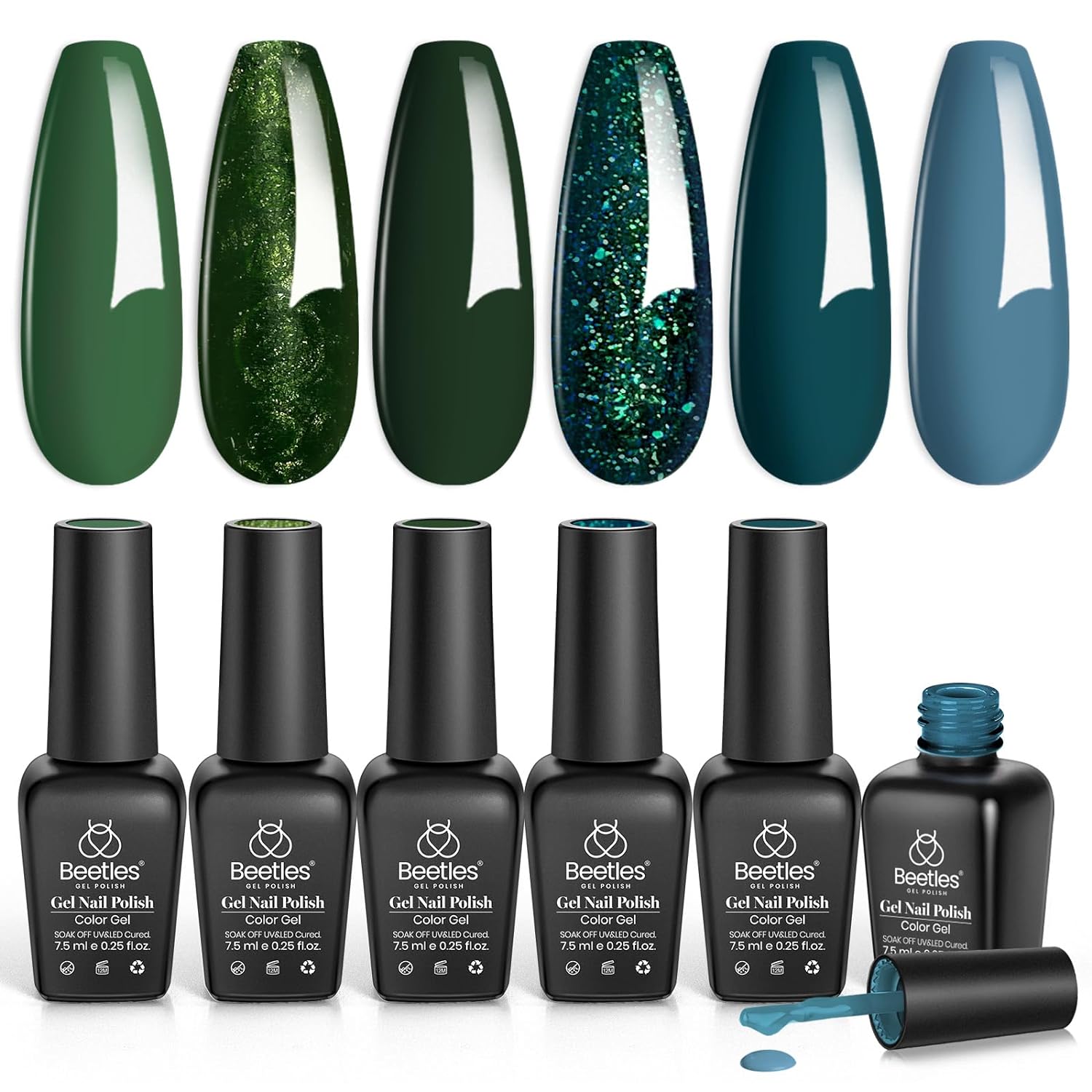 Boundless Forest | 6 Colors Gel Polish Set