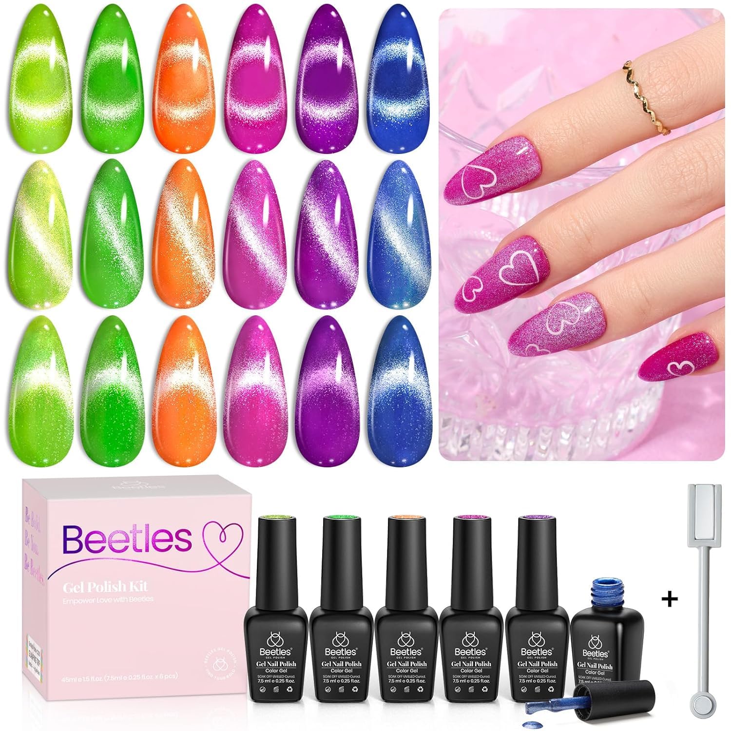 Magic Spells | 6 Colors Gel Polish Set