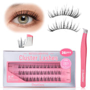 False Eyelash Clusters Kit| Individual Lashes 280pcs 10-14mm