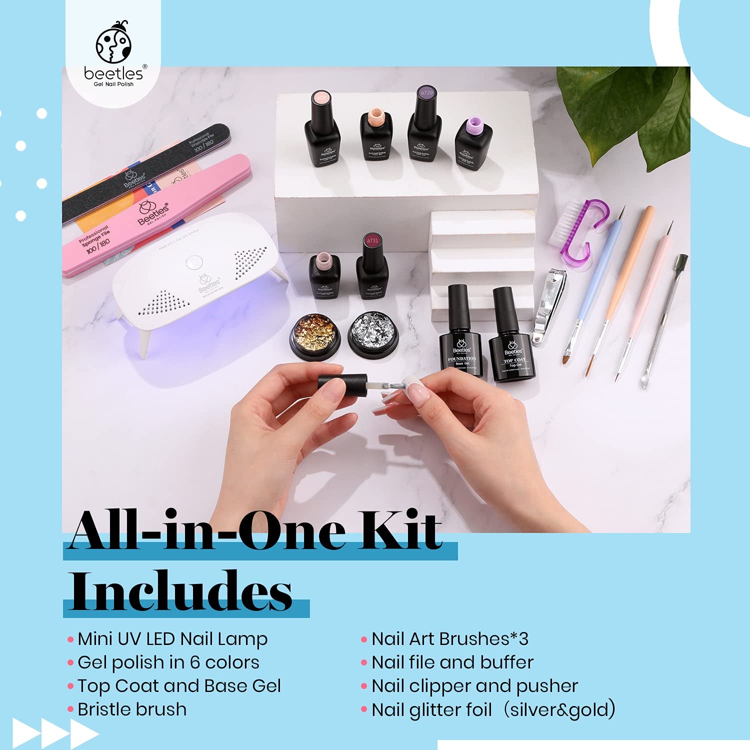 All-in-one Nails Starter Kit #075