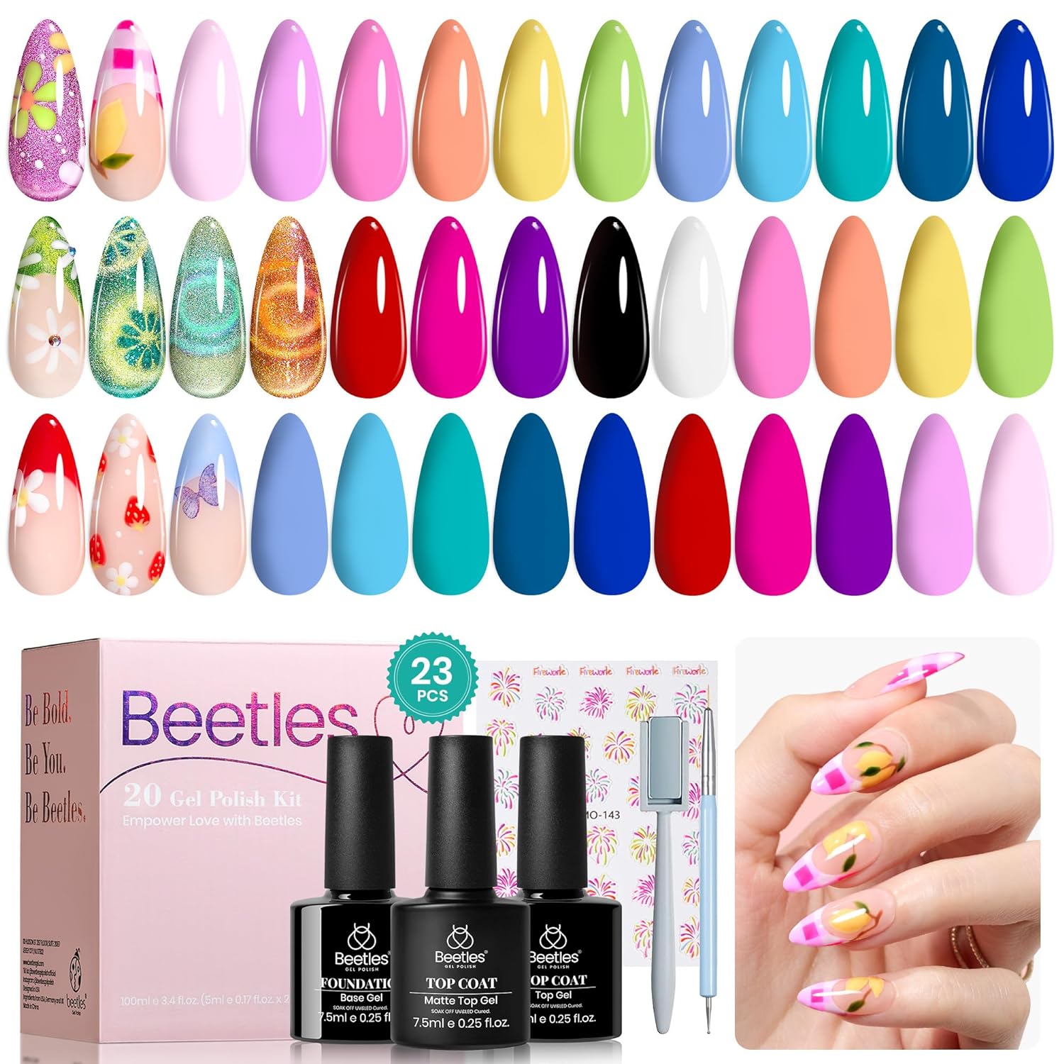 Easter Egg- 20 Colors Gel Nail Polish Set