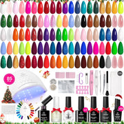 Style Manifesto Kit: 55 Colors Nail All in one Starter Kit (total 86pcs)