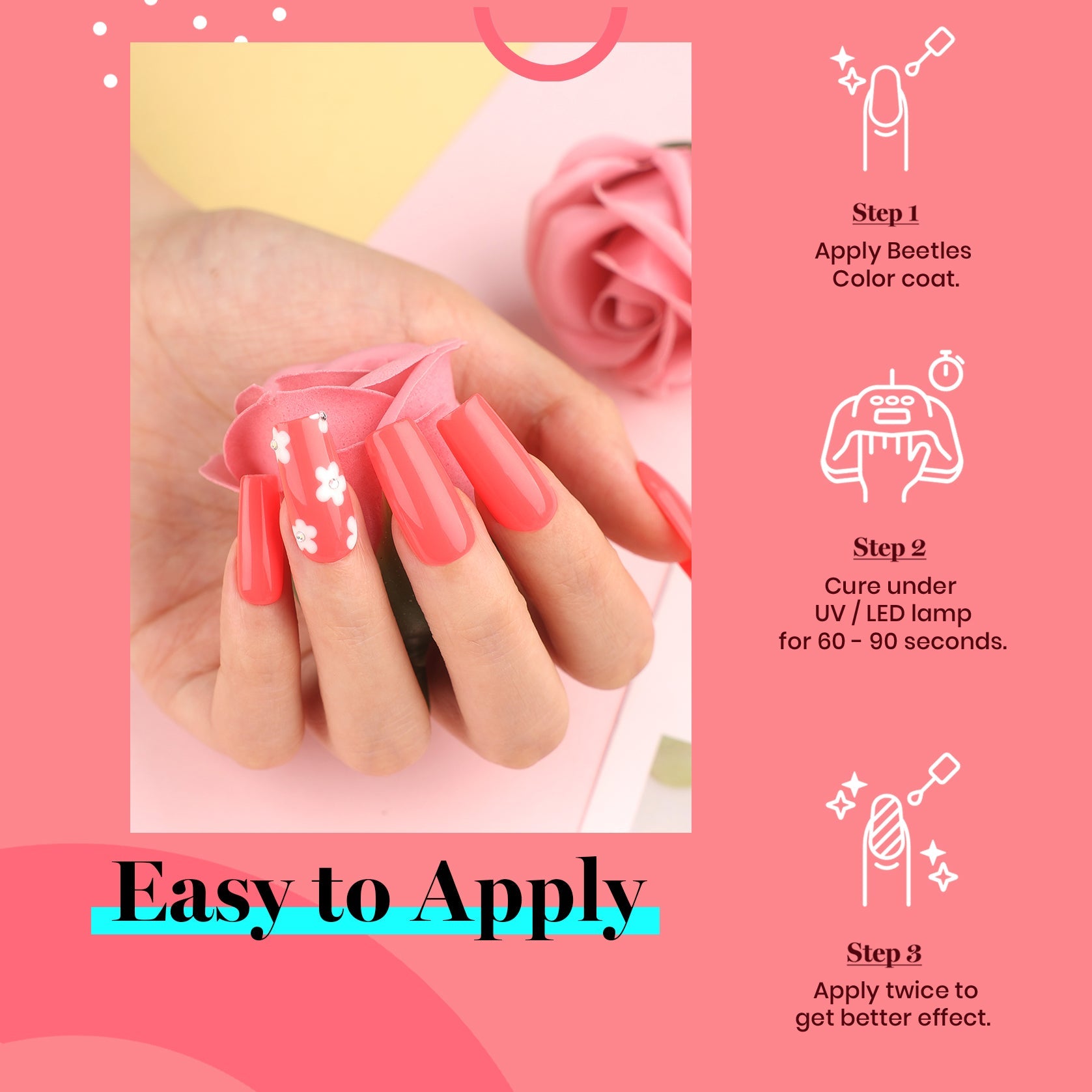 Strawberry Smoothie #a804 |15ml Gel Polish