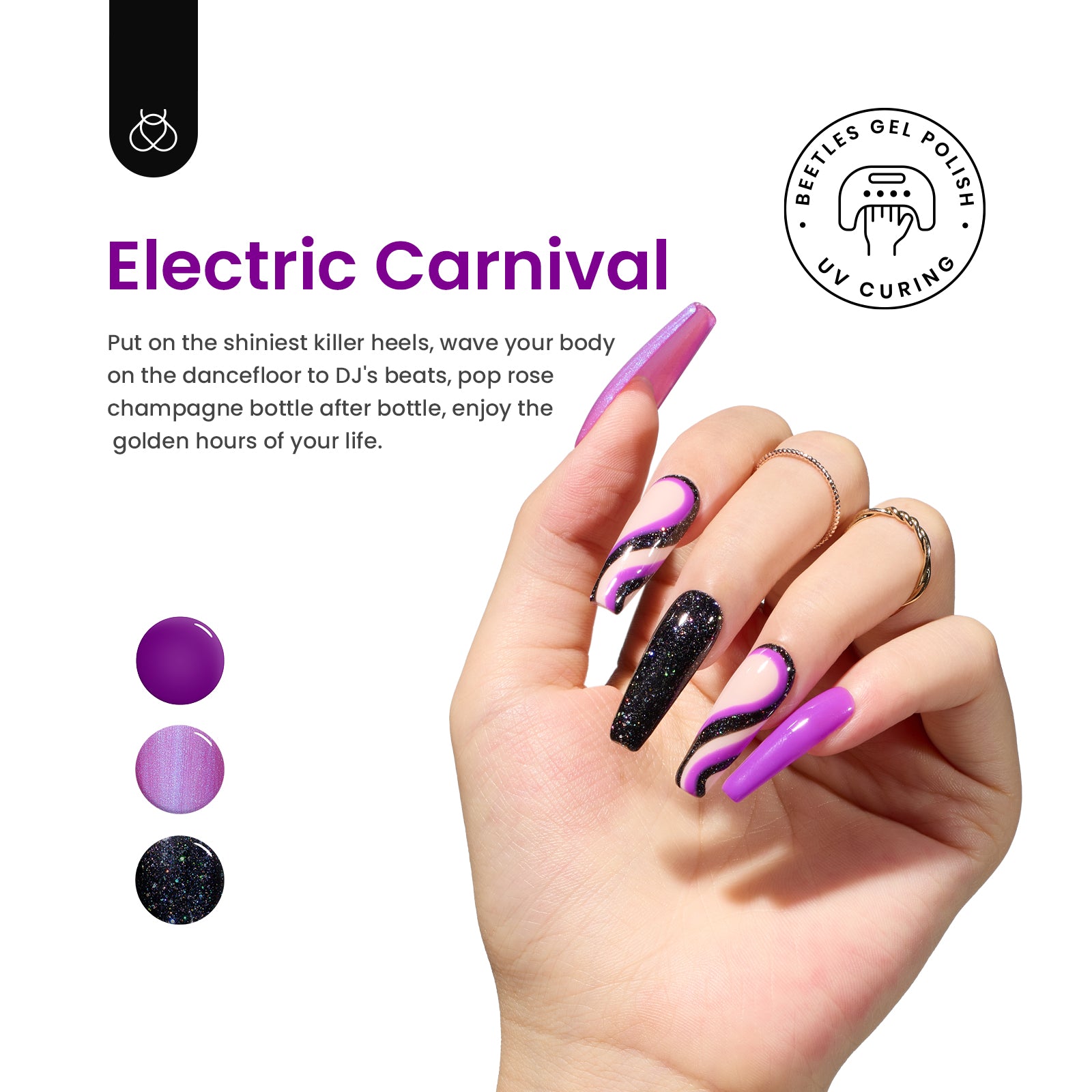 Electric Carnival | Gel Polish 6 Colors Set