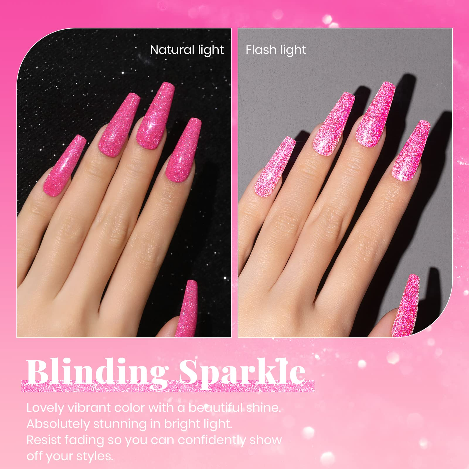 Hot Pink Glitter