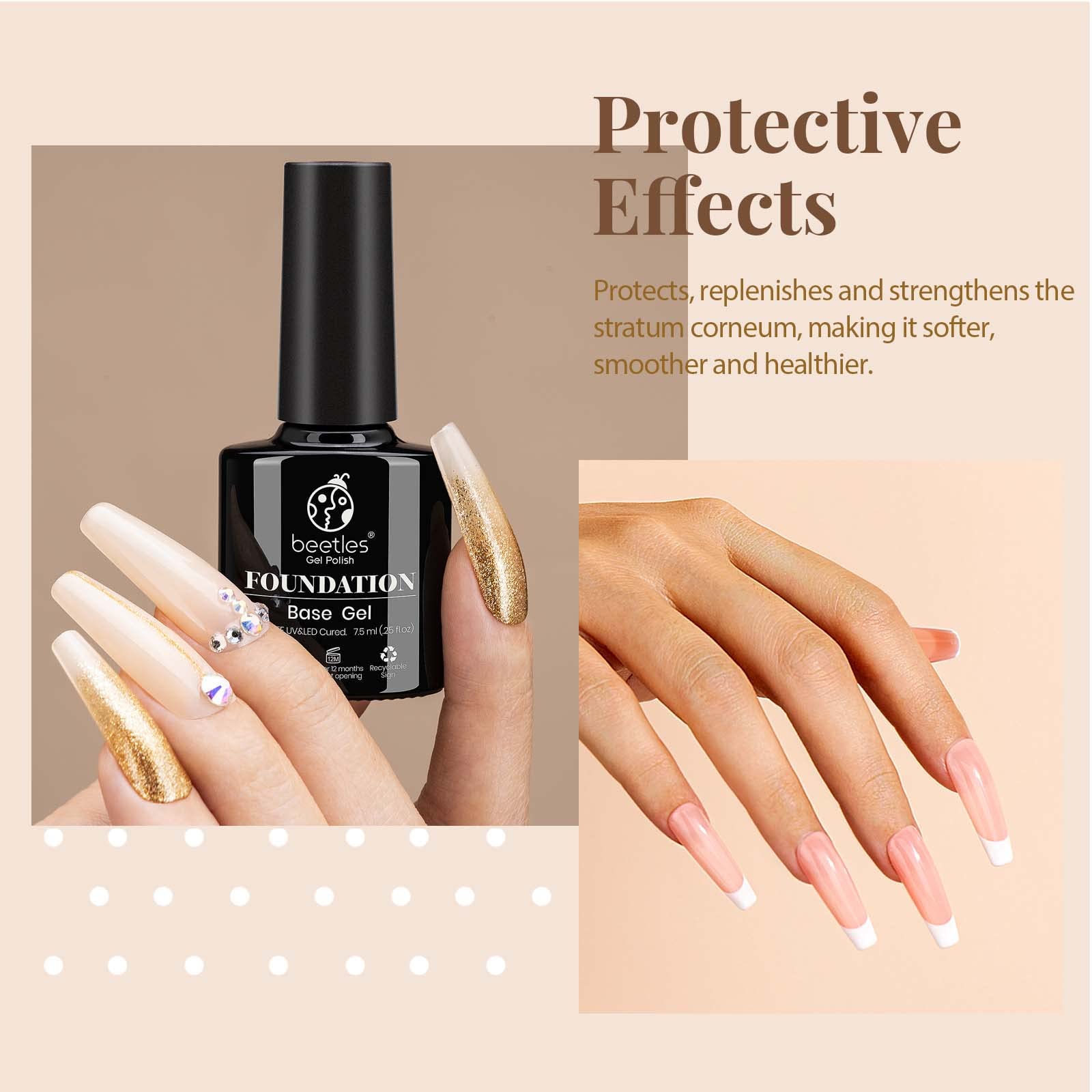 Gel Top Coat Base Coat & Cuticle Oil Set