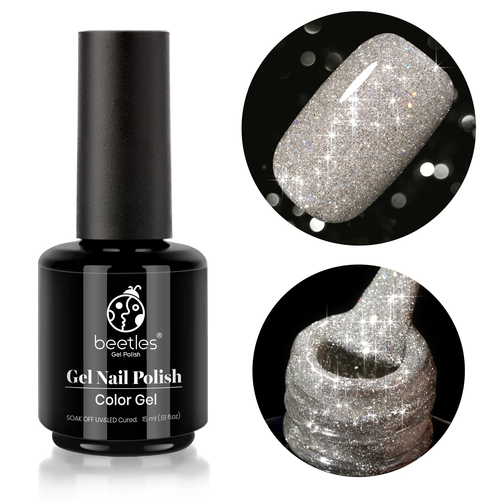 Silver Party #b342 |15ml Gel Polish