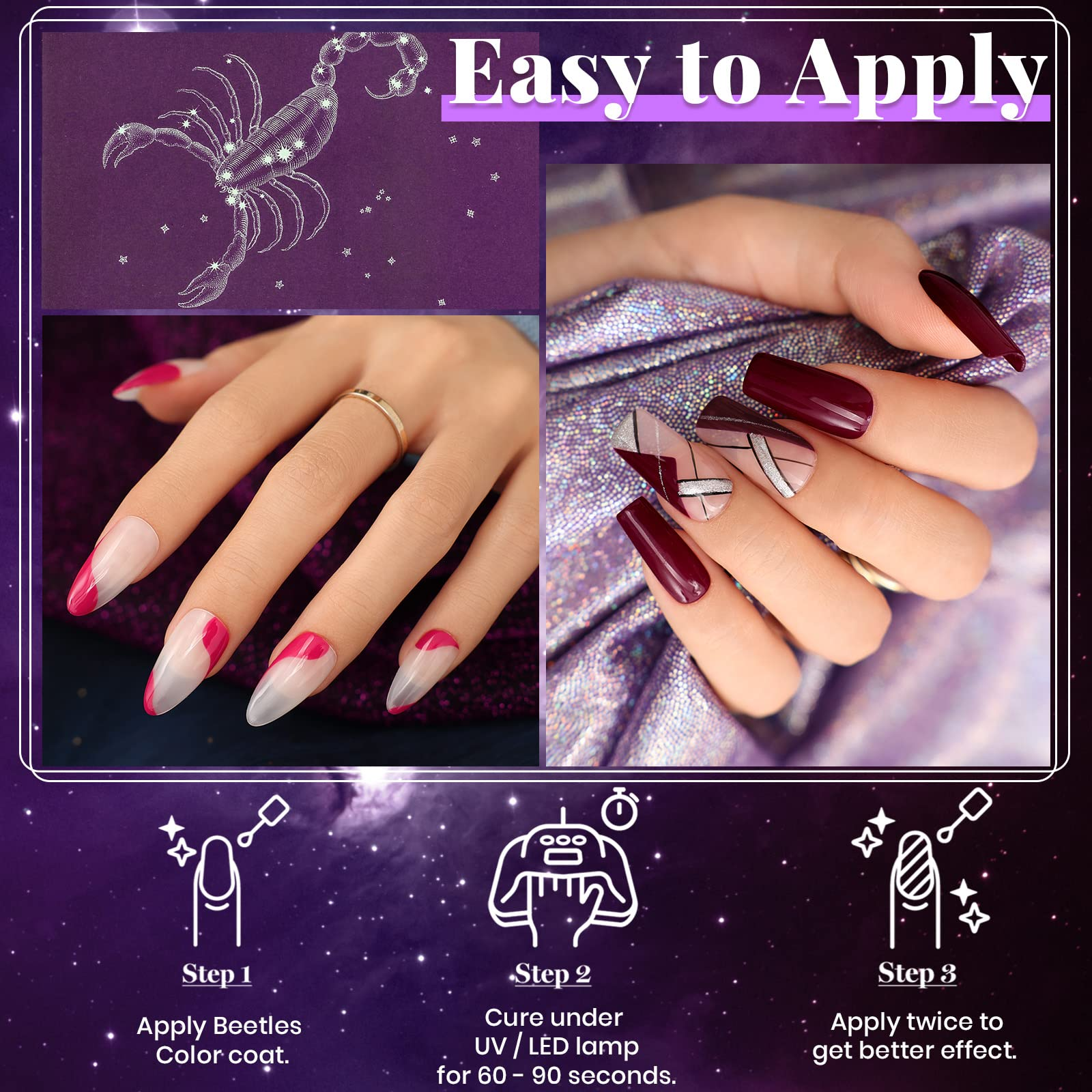 Scorpio_Damn Charm 10/12 | Gel Polish 6 Colors Set