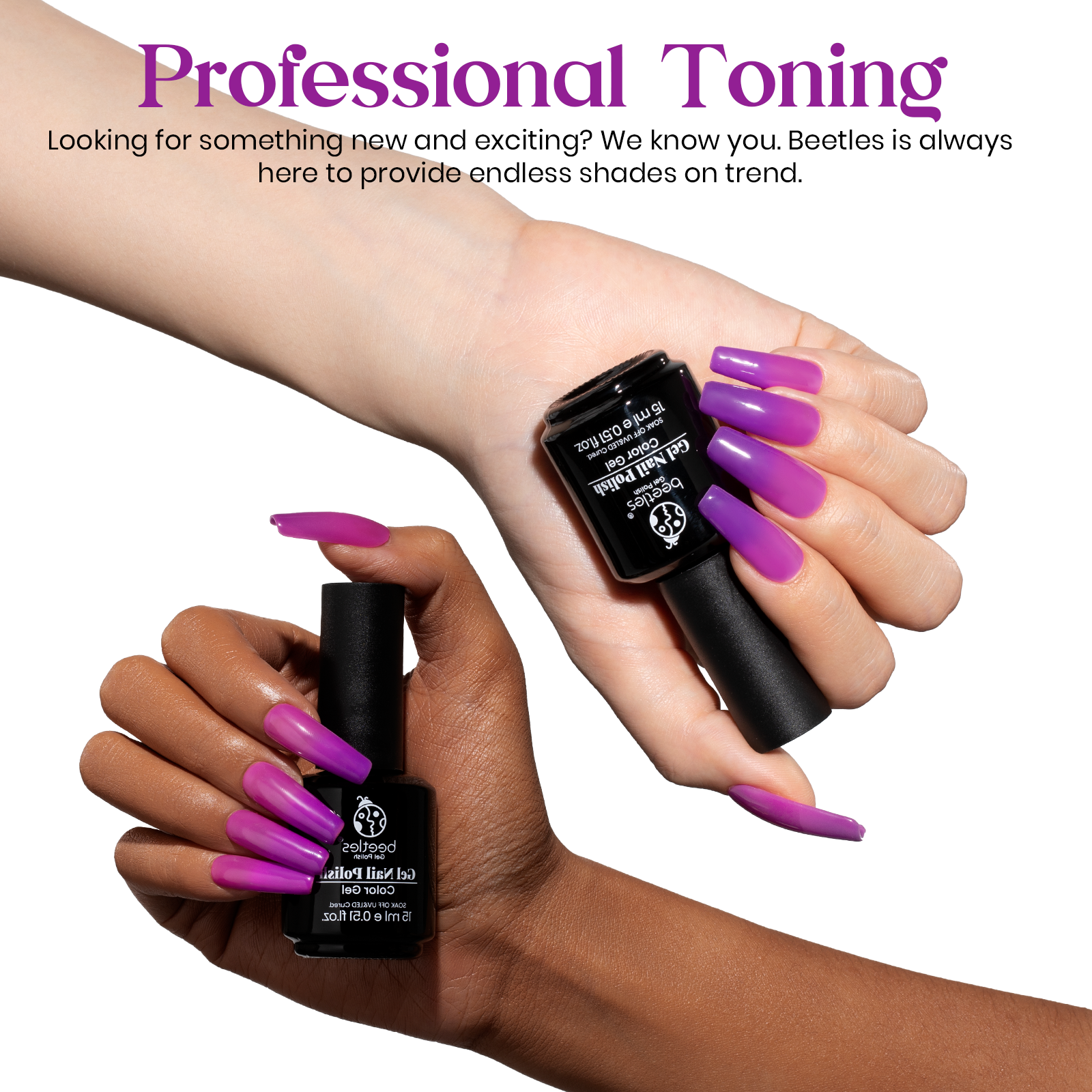 Ultra Violet #b580 | Coloring Changing 15ml Gel Polish