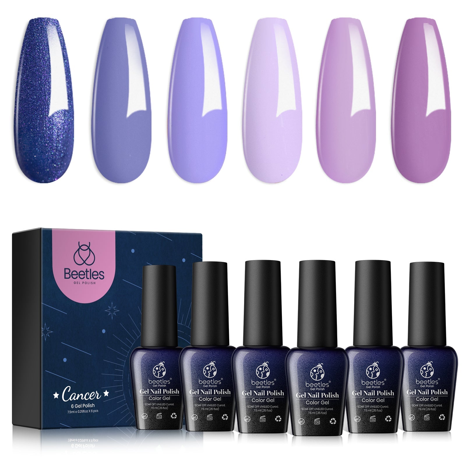 Cancer_Very Peri 6/12 | Gel Polish 6 Colors Set