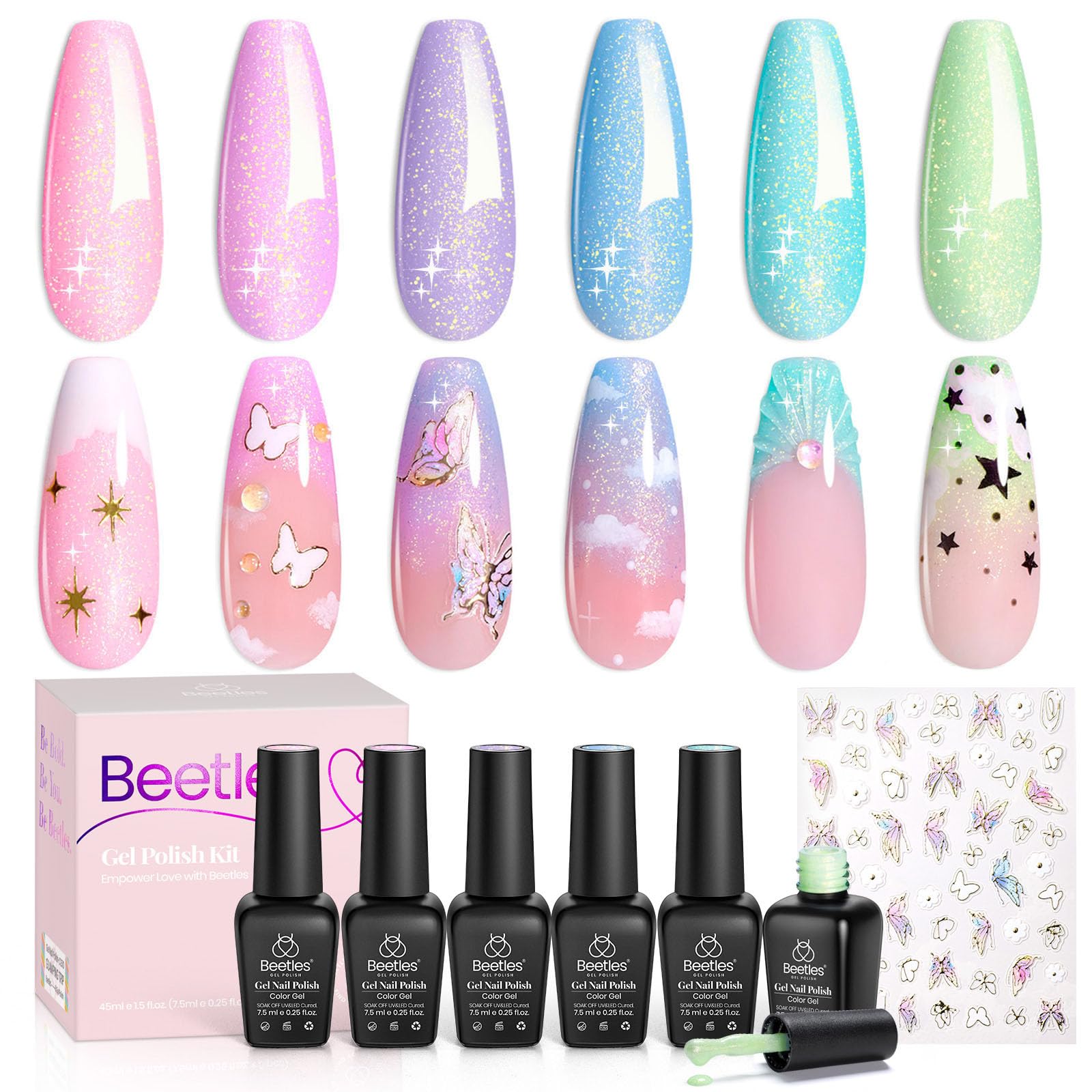 Pastel Dream | 6 Colors Gel Polish Set