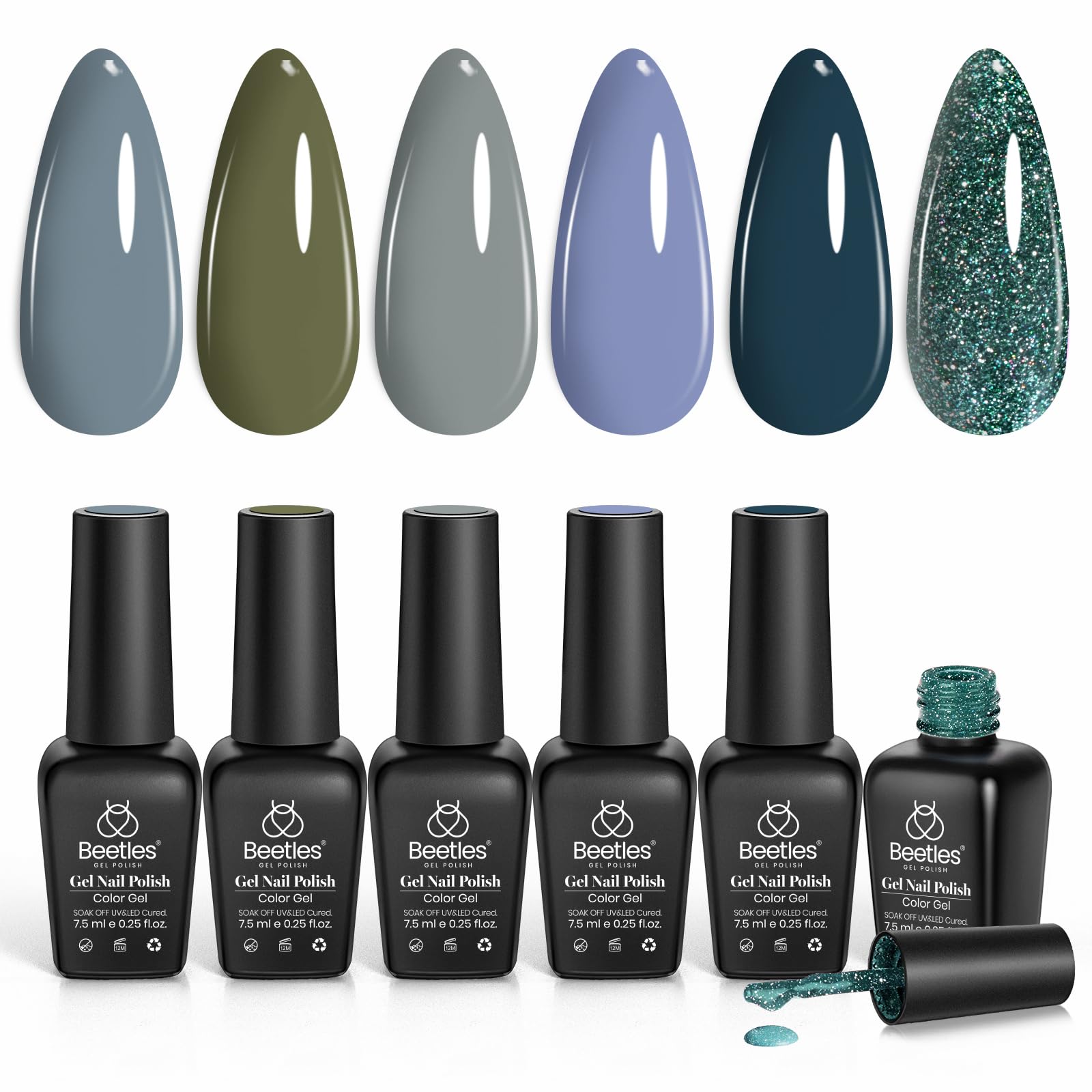 Snow Mountain |  6 Colors Gel Polish Set