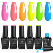 Neon Light | 6 Colors Gel Polish Set