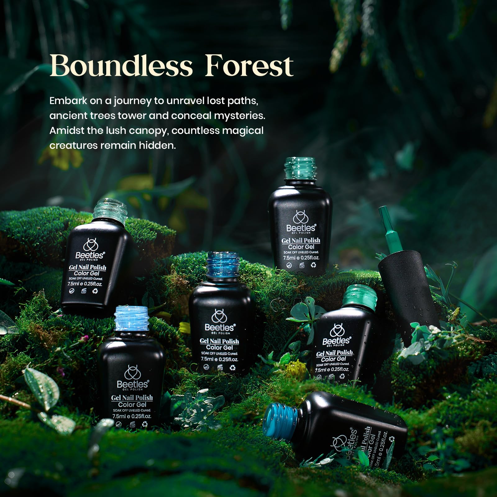 Boundless Forest | 6 Colors Gel Polish Set