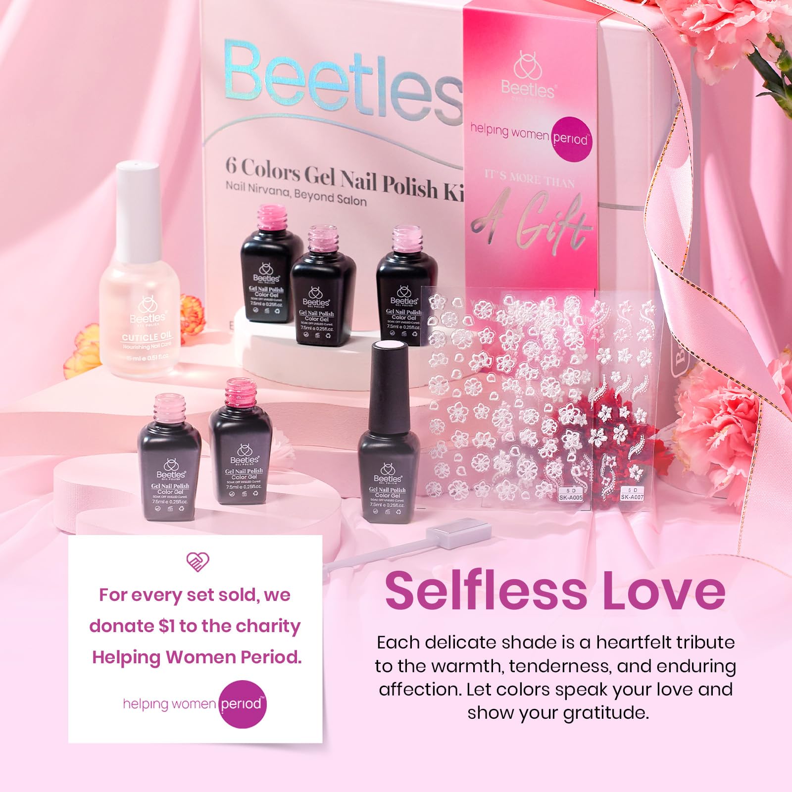 Selfless Love | 6 Colors Gel Polish Set