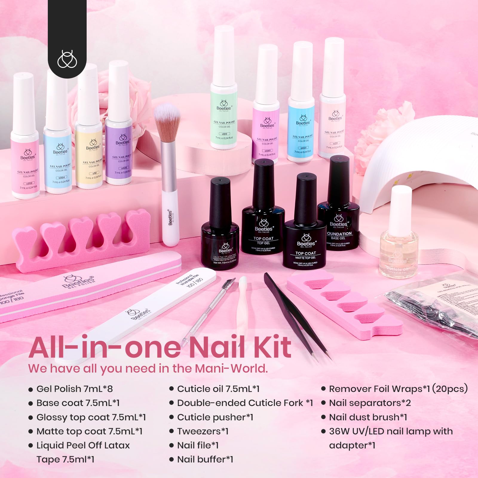 All-in-one Nail Art Starter Kit #224