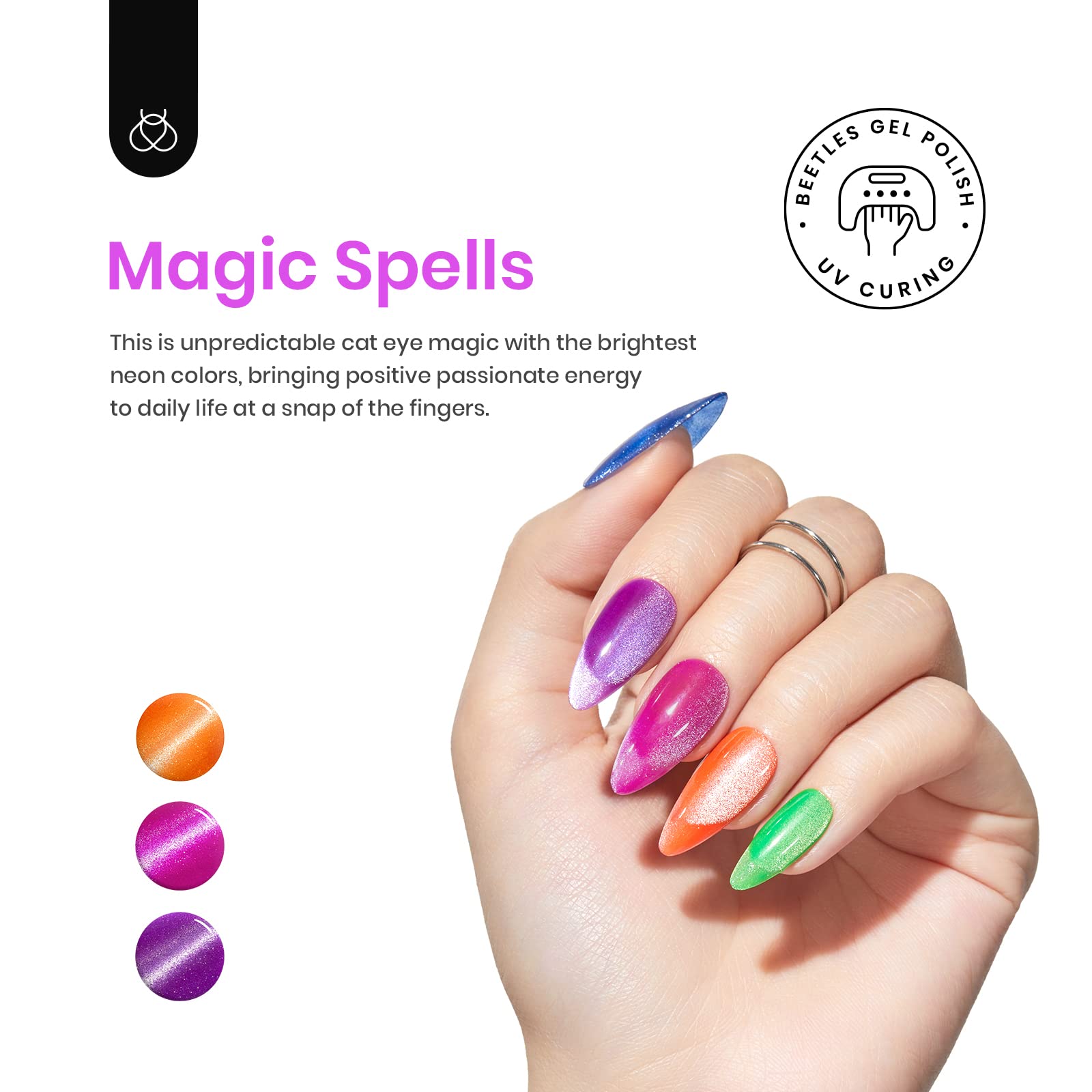 Magic Spells | 6 Colors Gel Polish Set