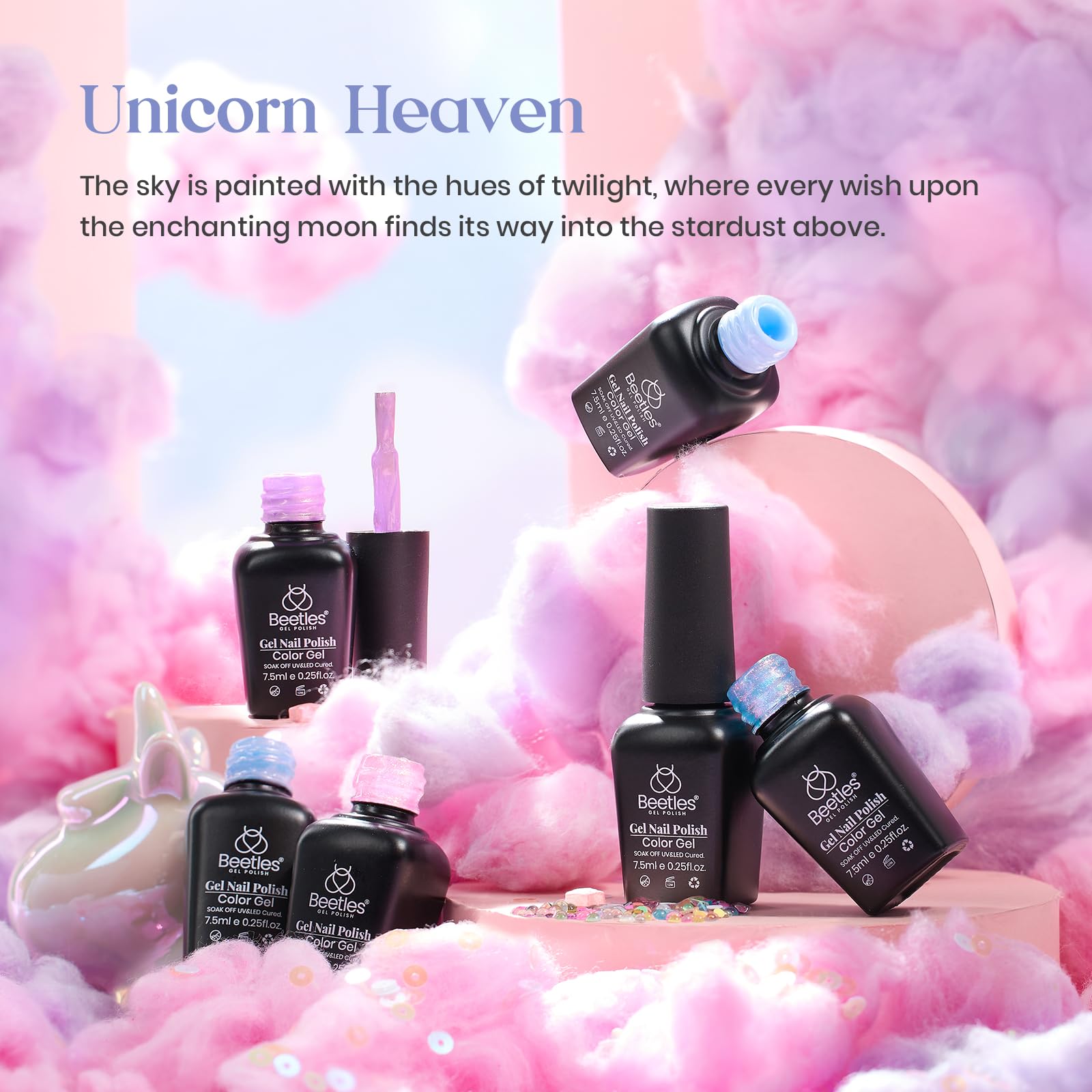 Unicorn Heaven | 6 Colors Gel Polish Set