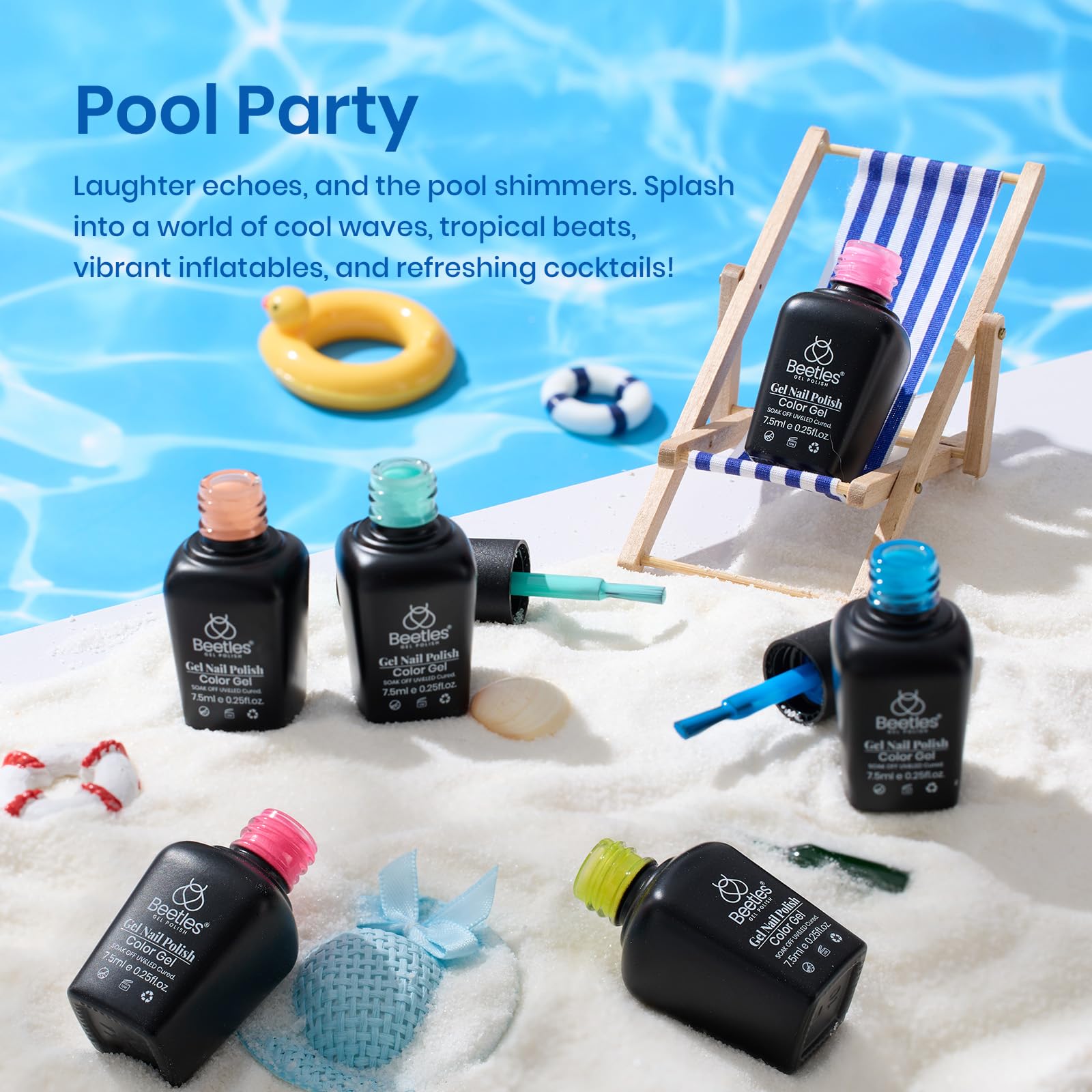 Pool Party | Gel Polish 6 Colors Set